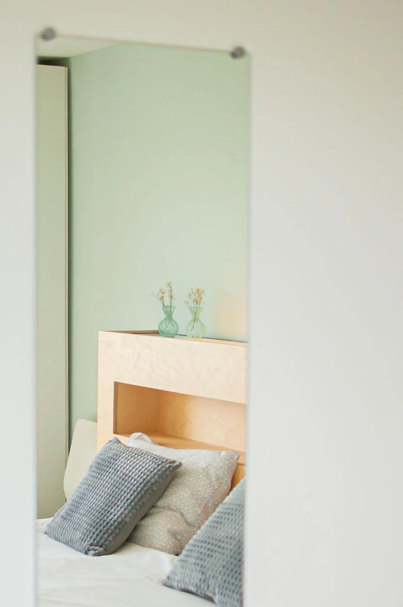 Bed in B&B Tuin der Zinnen