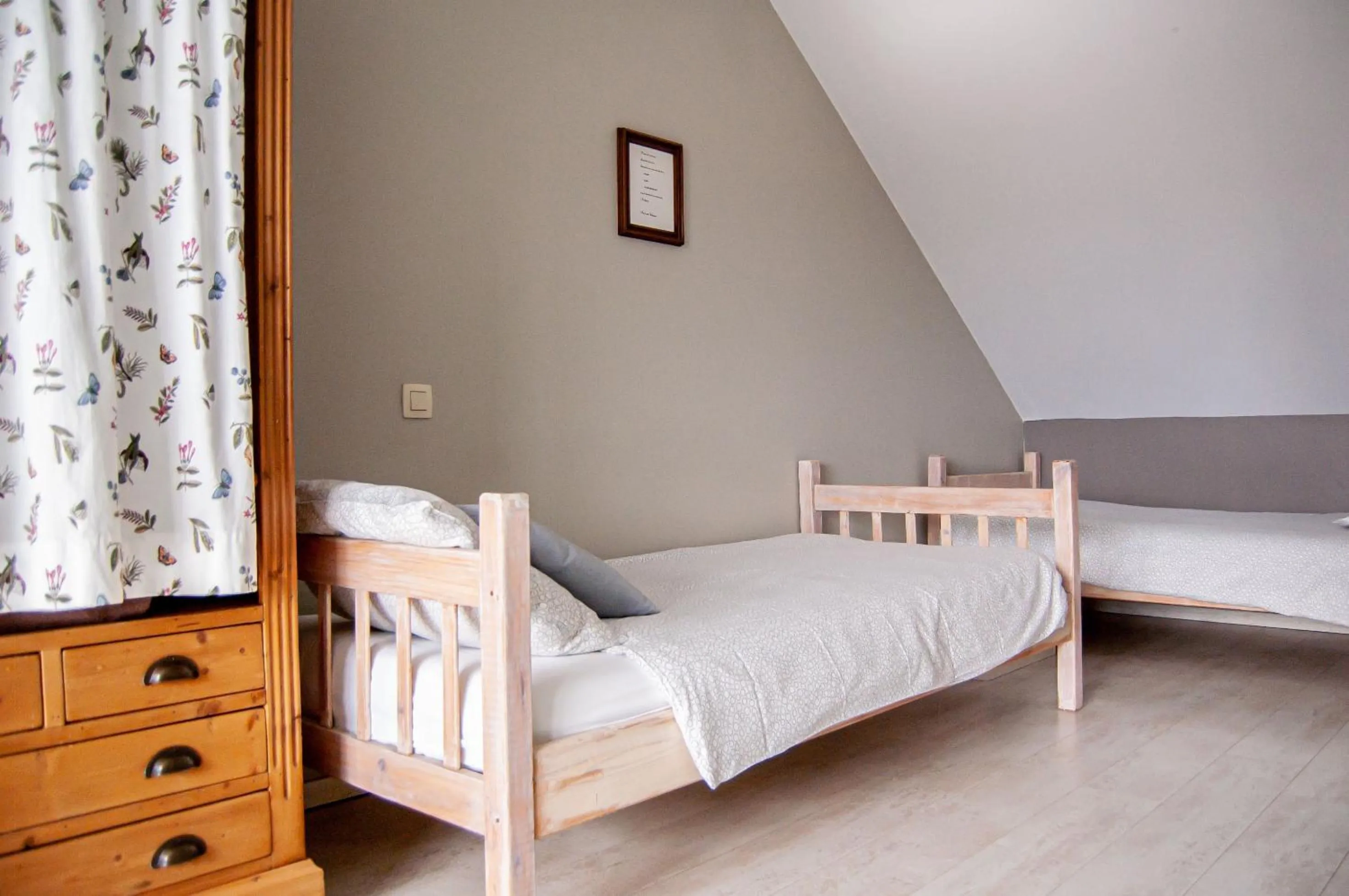 Bed in B&B Tuin der Zinnen