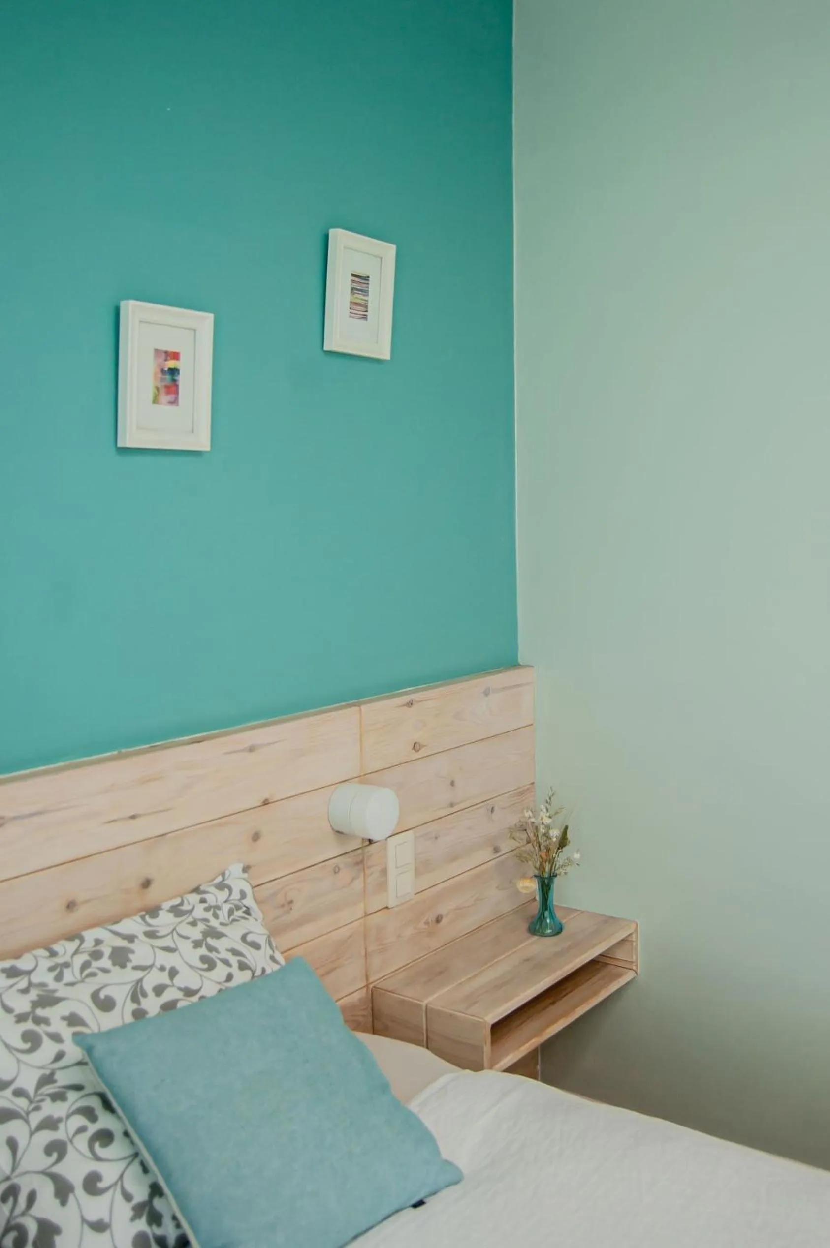 Bed in B&B Tuin der Zinnen