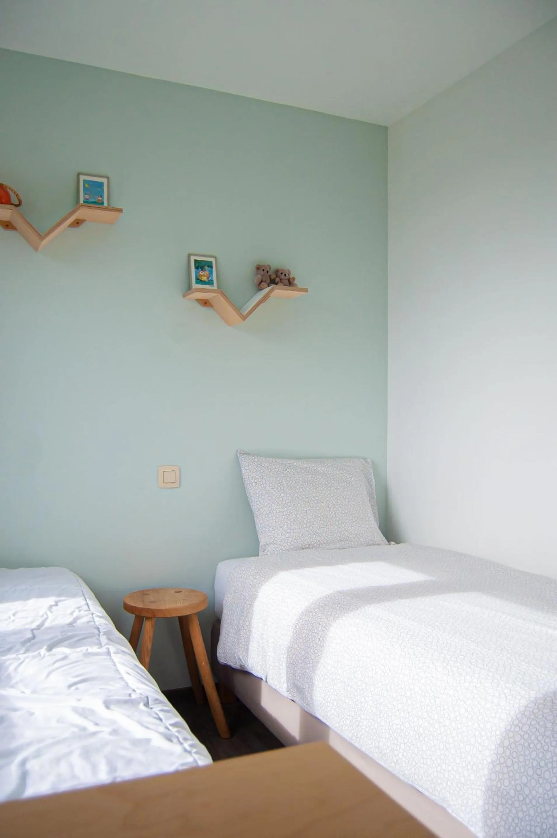 Bed in B&B Tuin der Zinnen