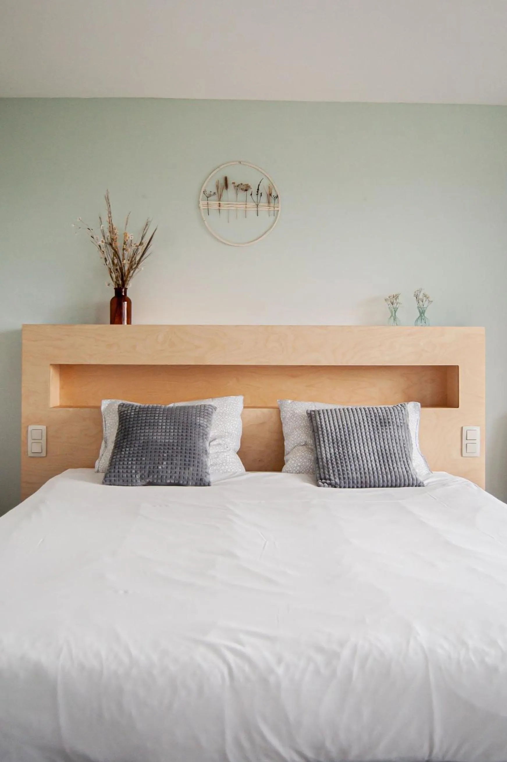 Bed in B&B Tuin der Zinnen