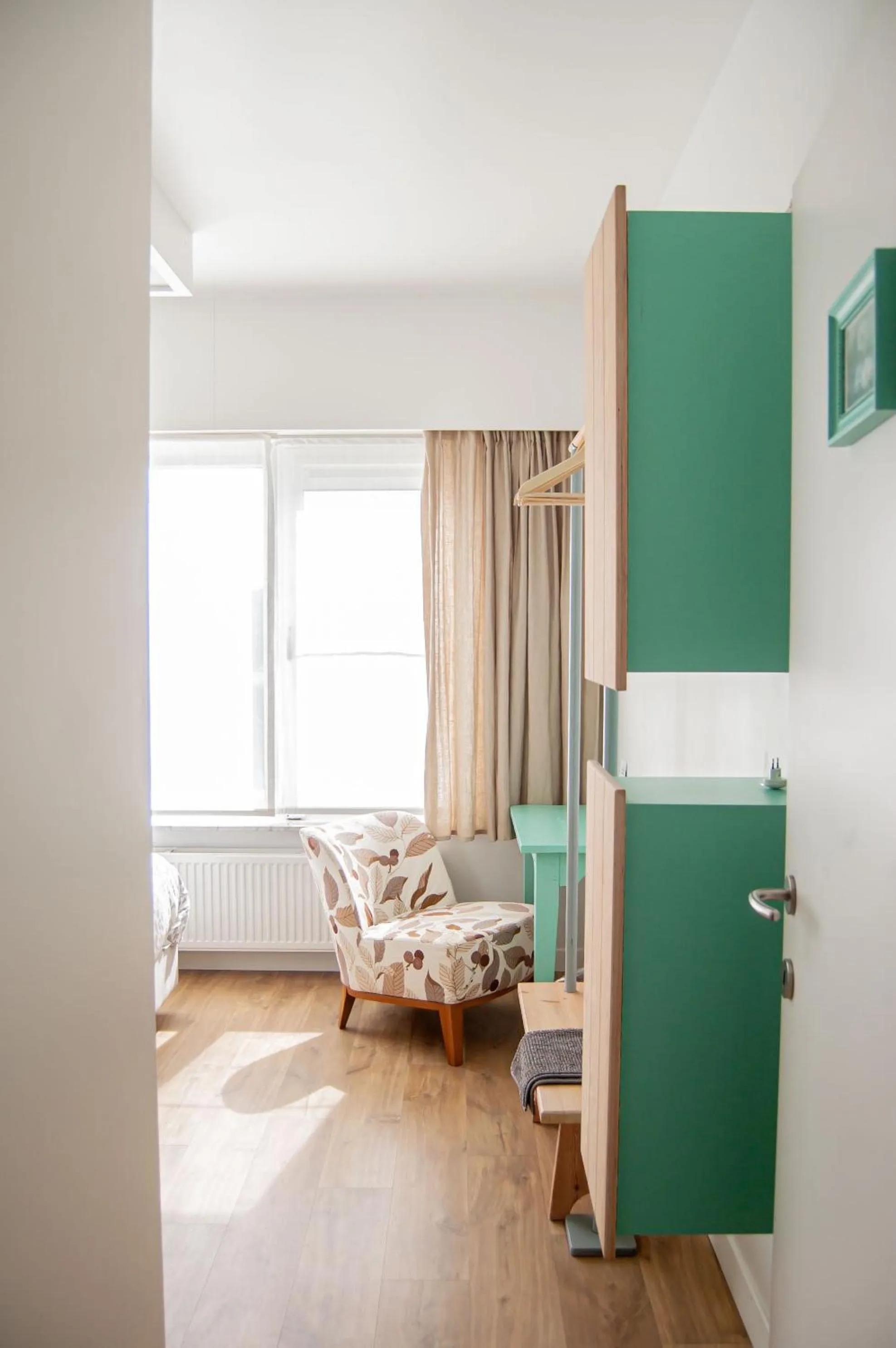 Bed in B&B Tuin der Zinnen