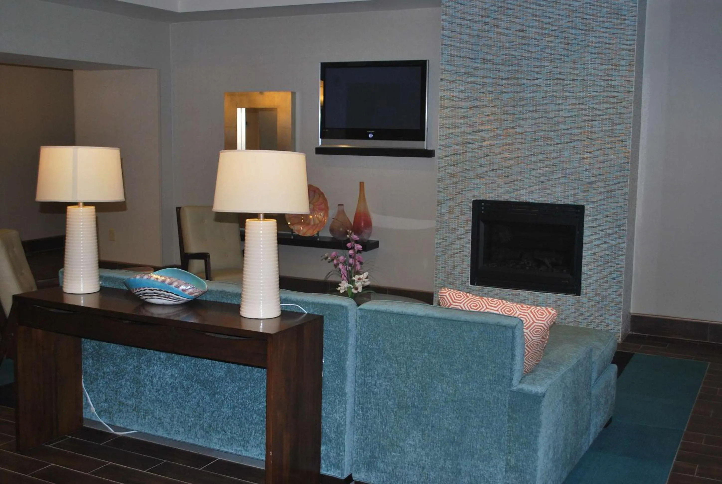 Lobby or reception in Hampton Inn Shreveport-Airport