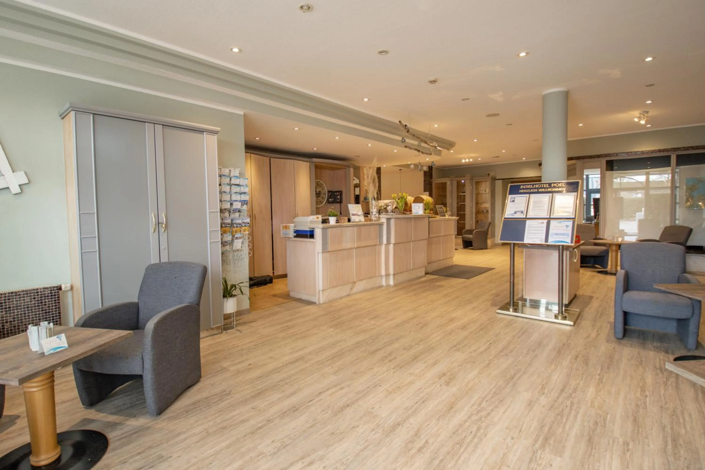 Lobby or reception in Inselhotel Poel