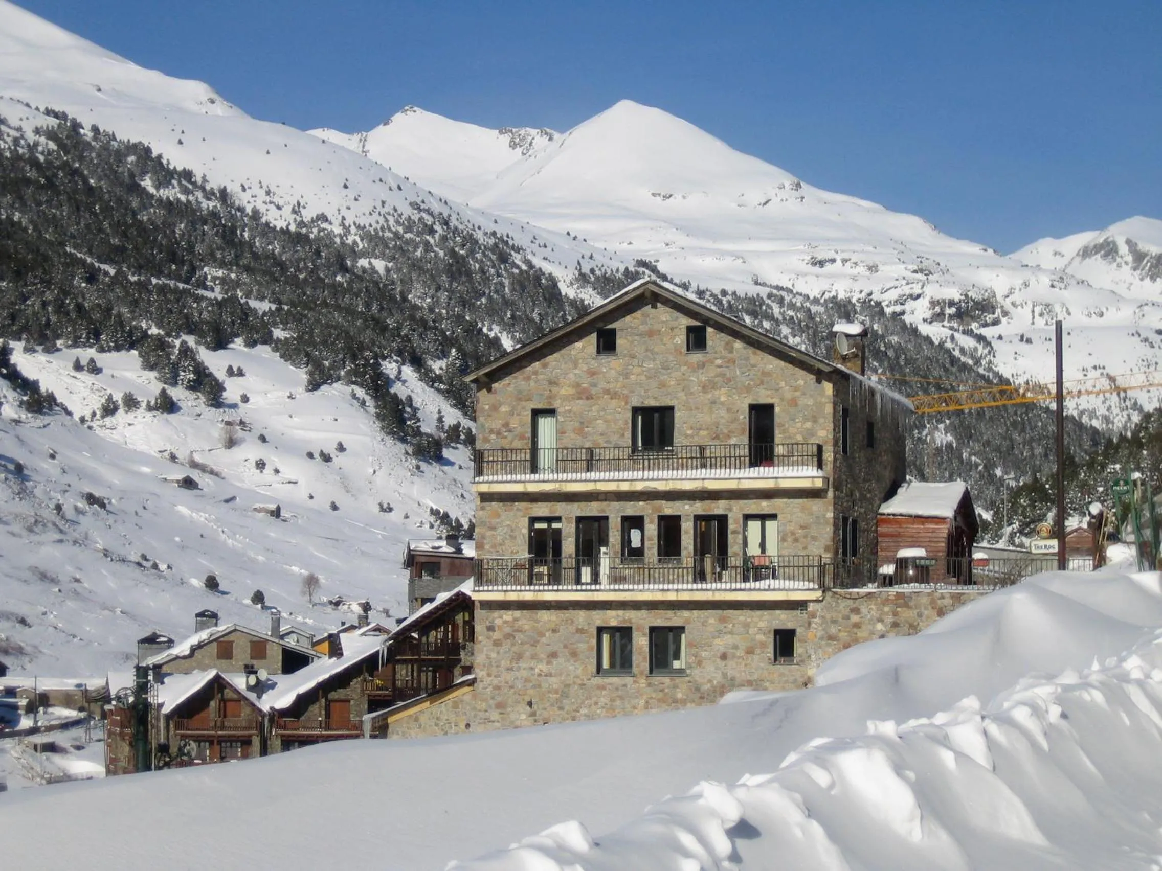 Property building in Hotel Roc de St Miquel & Apartment