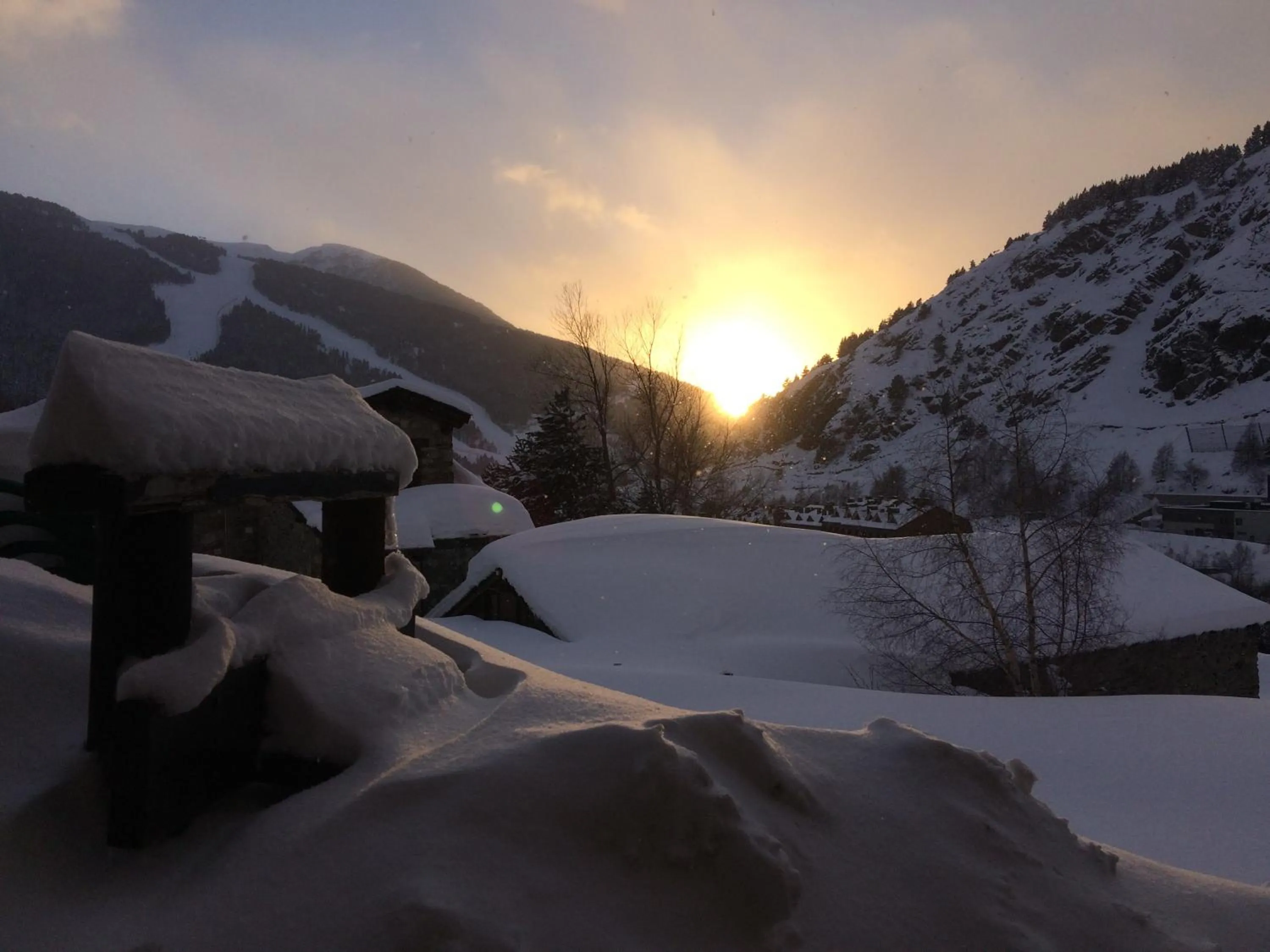 Mountain view in Hotel Roc de St Miquel & Apartment