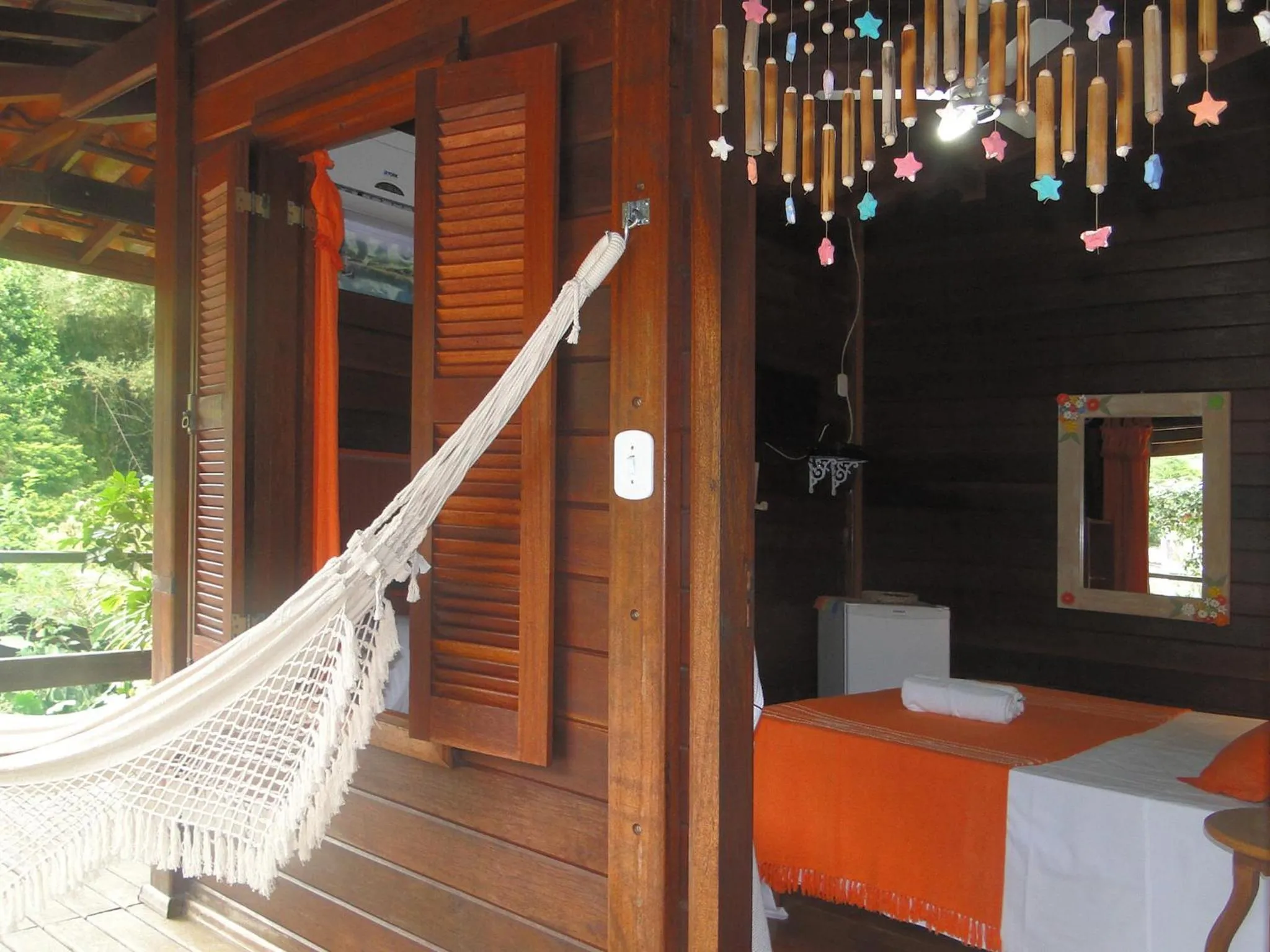 Balcony/Terrace in Pousada Riacho Dos Cambucas