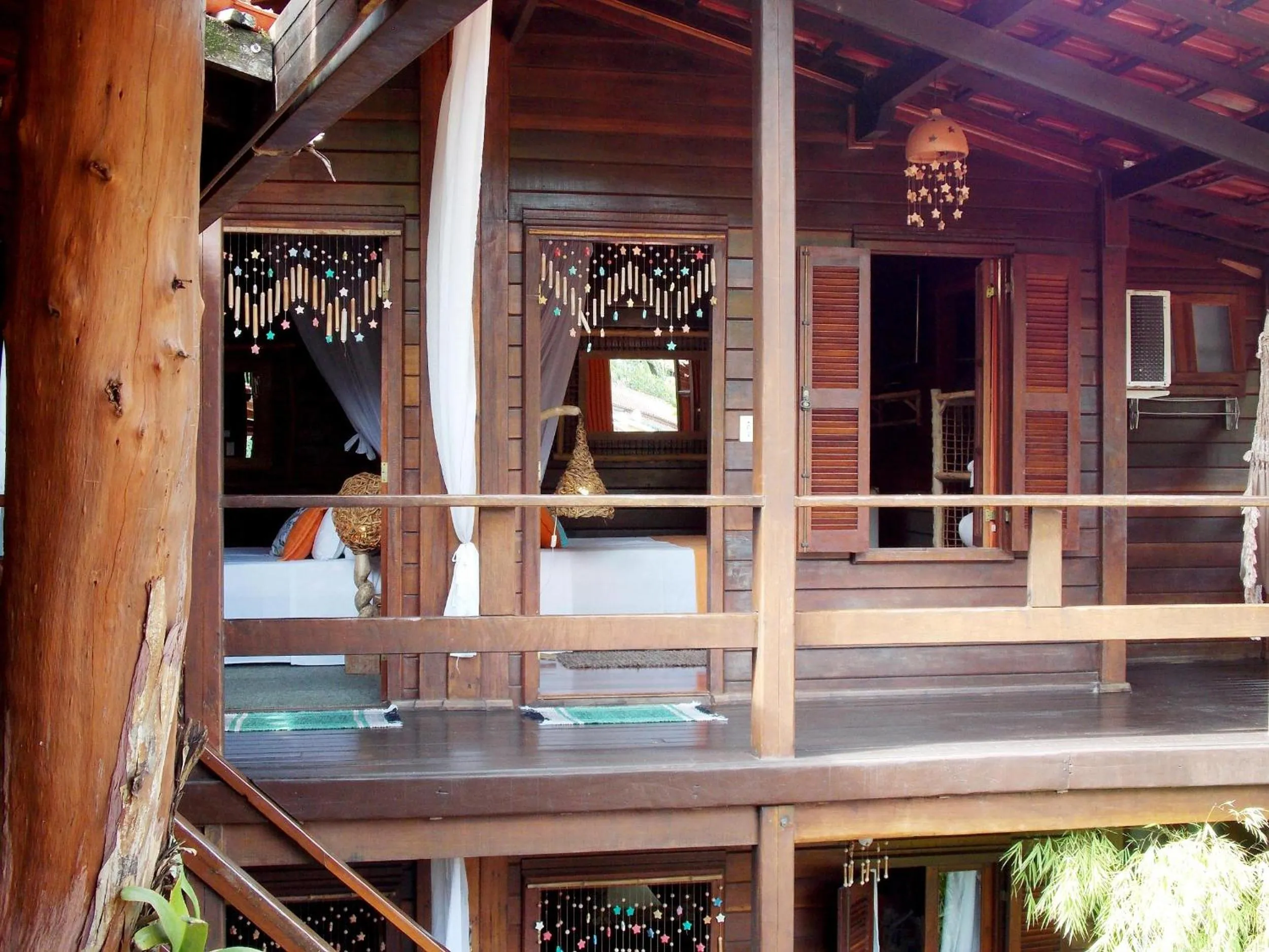 Balcony/Terrace in Pousada Riacho Dos Cambucas