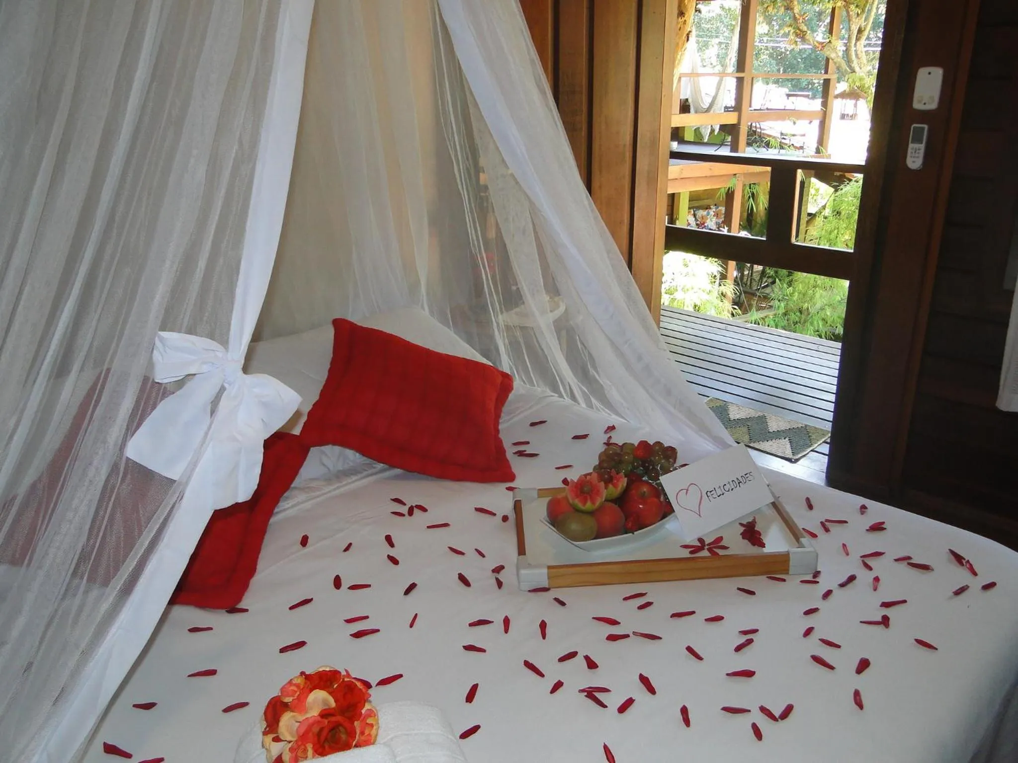 Bed in Pousada Riacho Dos Cambucas