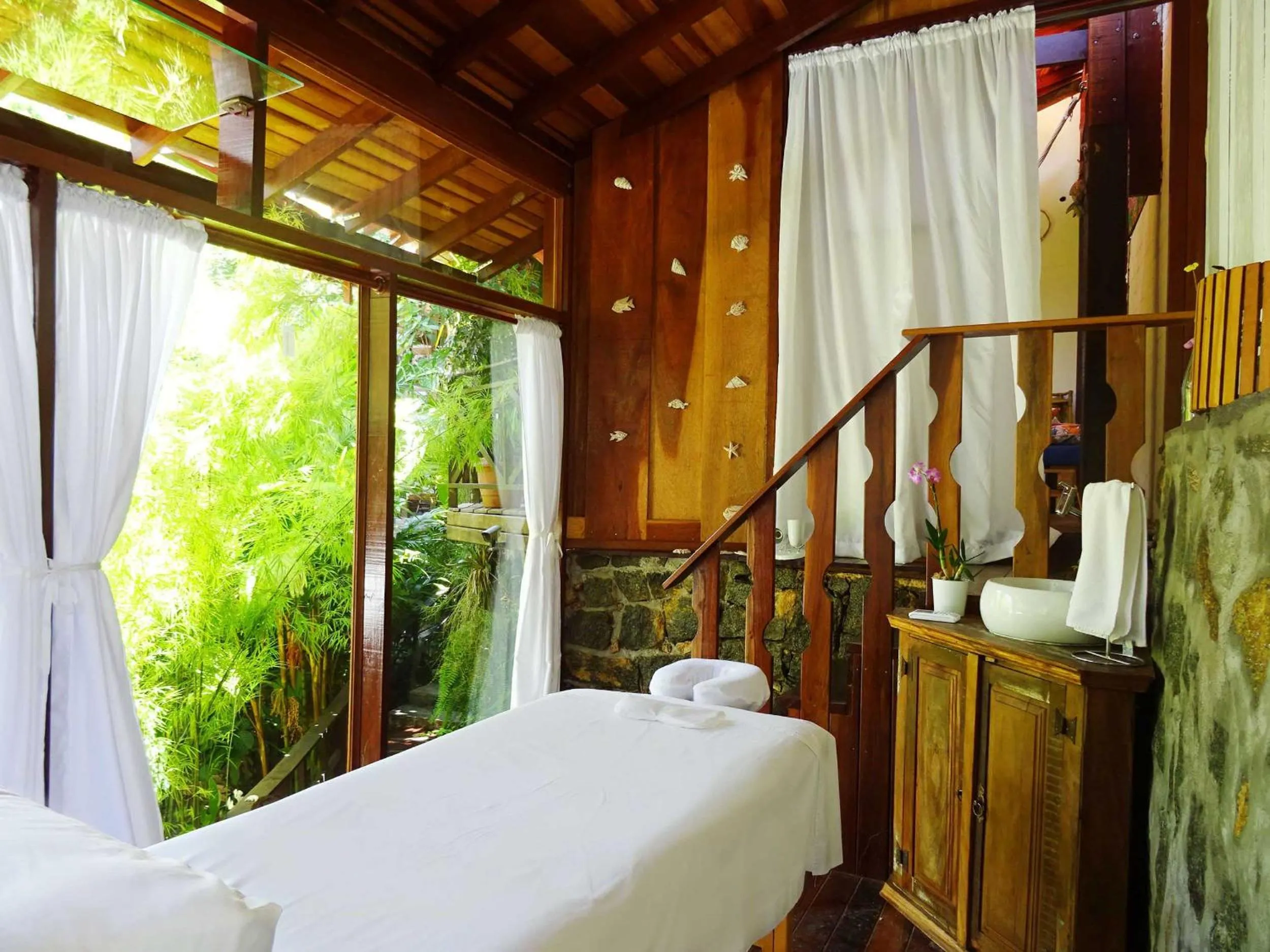 Spa and wellness centre/facilities, Bed in Pousada Riacho Dos Cambucas