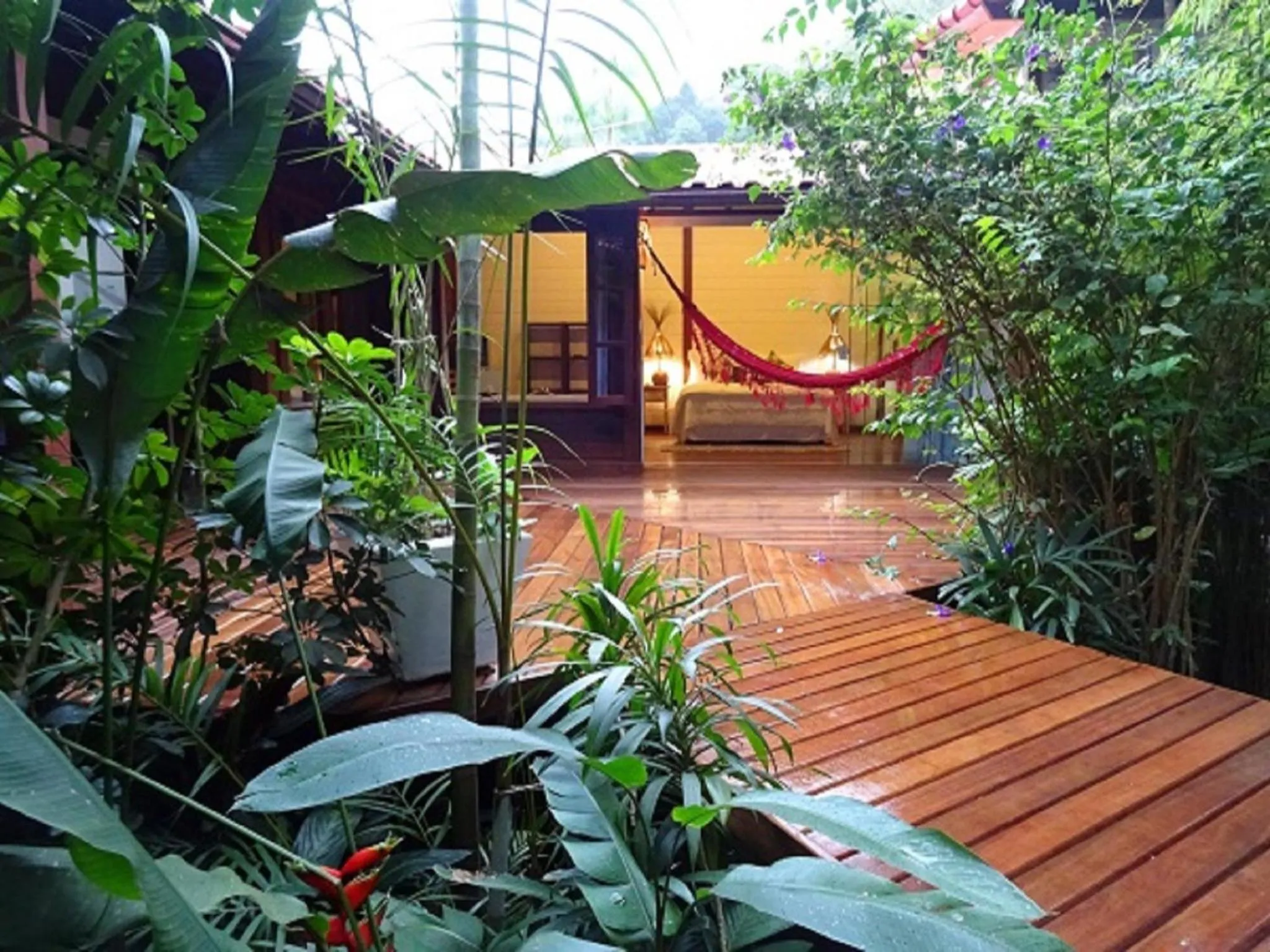 Garden in Pousada Riacho Dos Cambucas