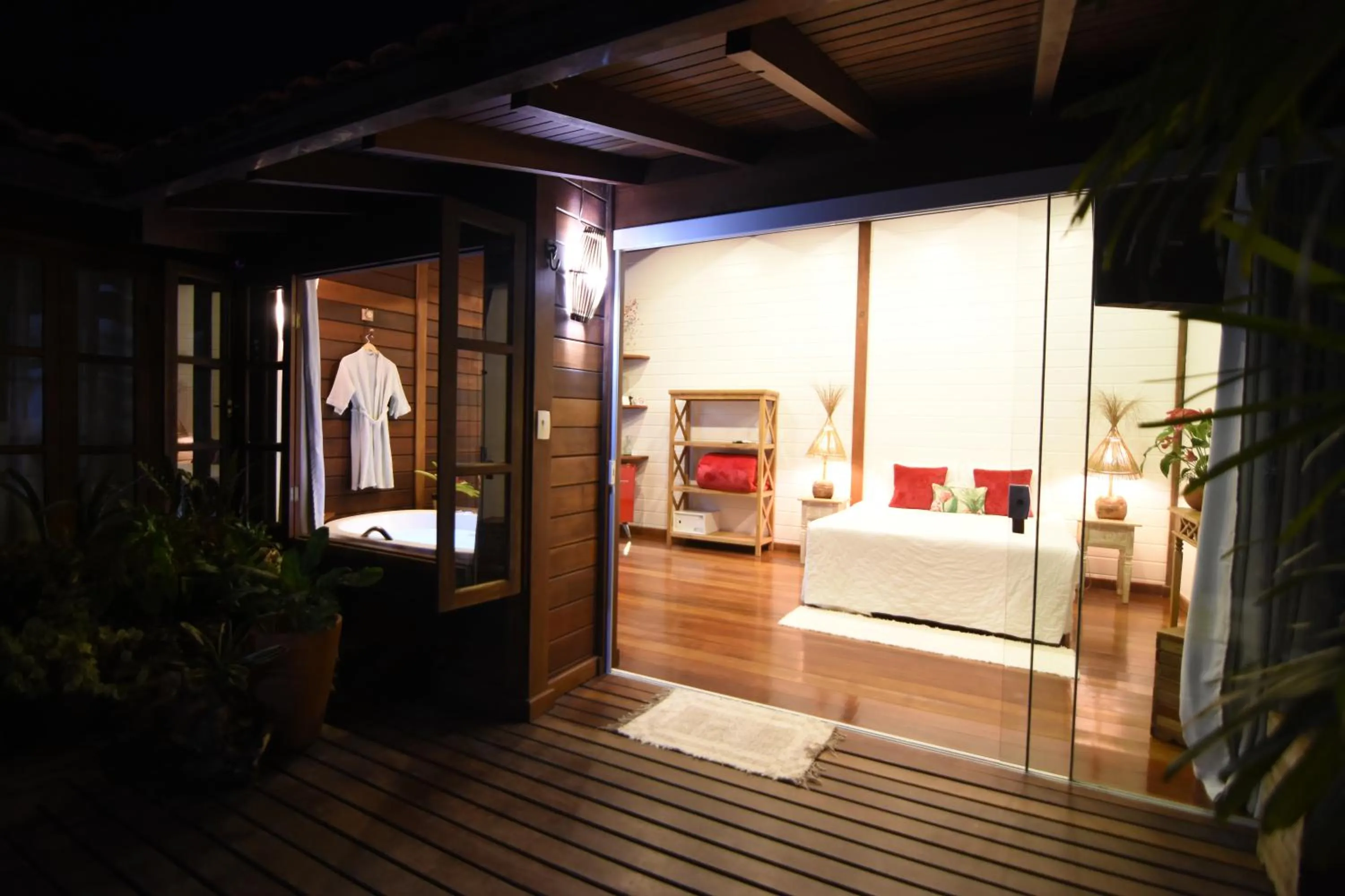 Bed in Pousada Riacho Dos Cambucas