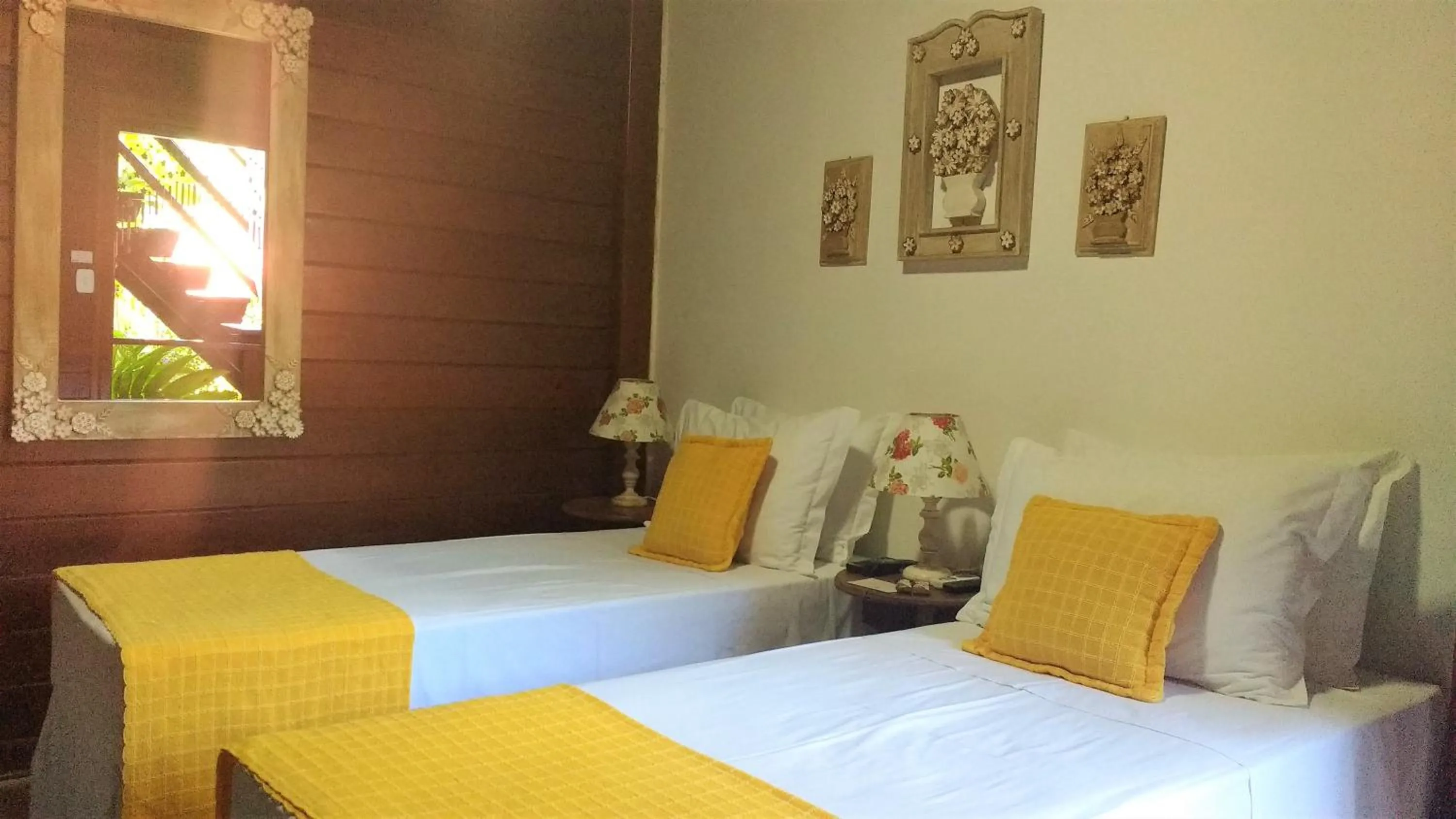 Bed in Pousada Riacho Dos Cambucas