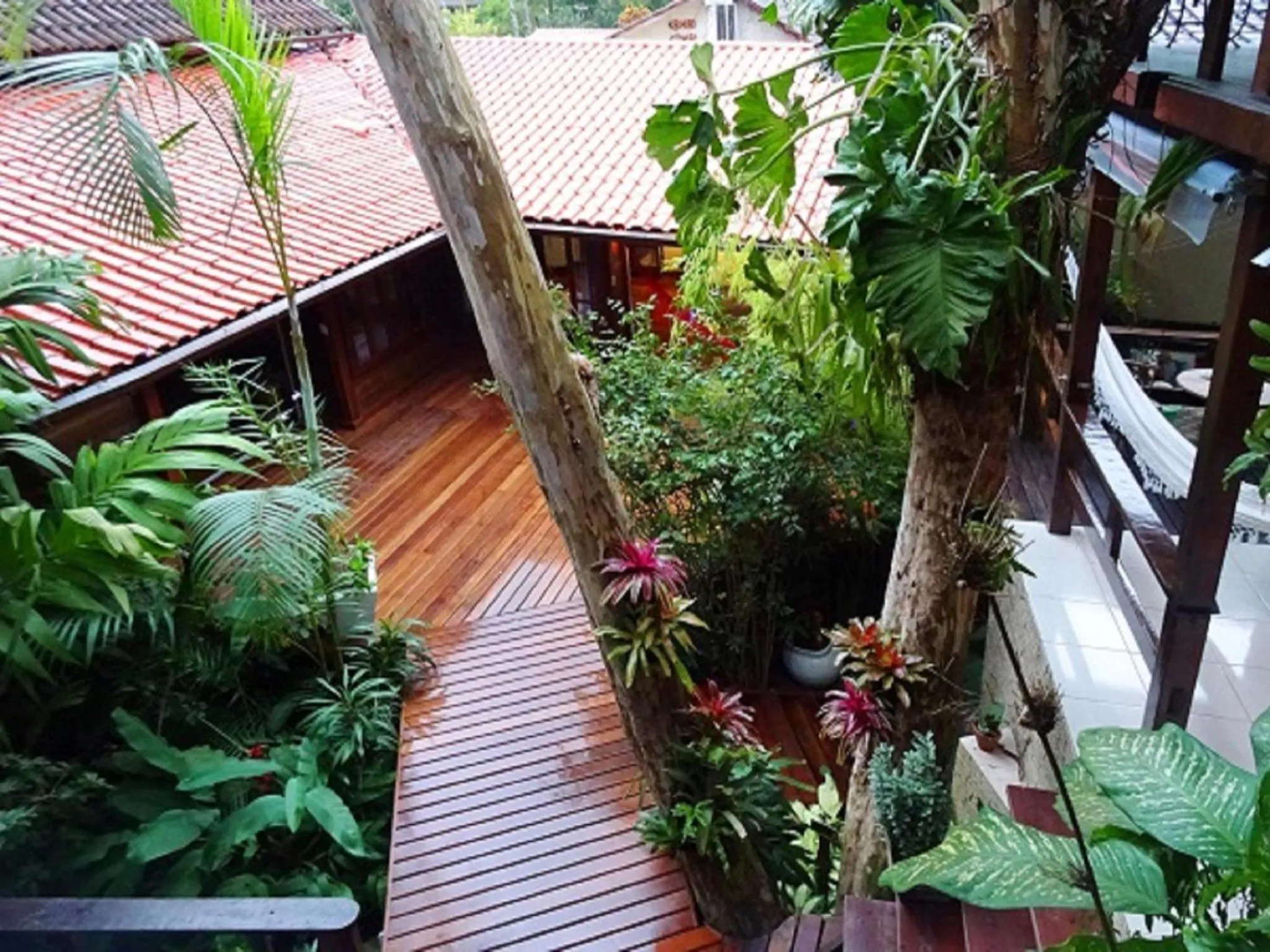 Balcony/Terrace in Pousada Riacho Dos Cambucas