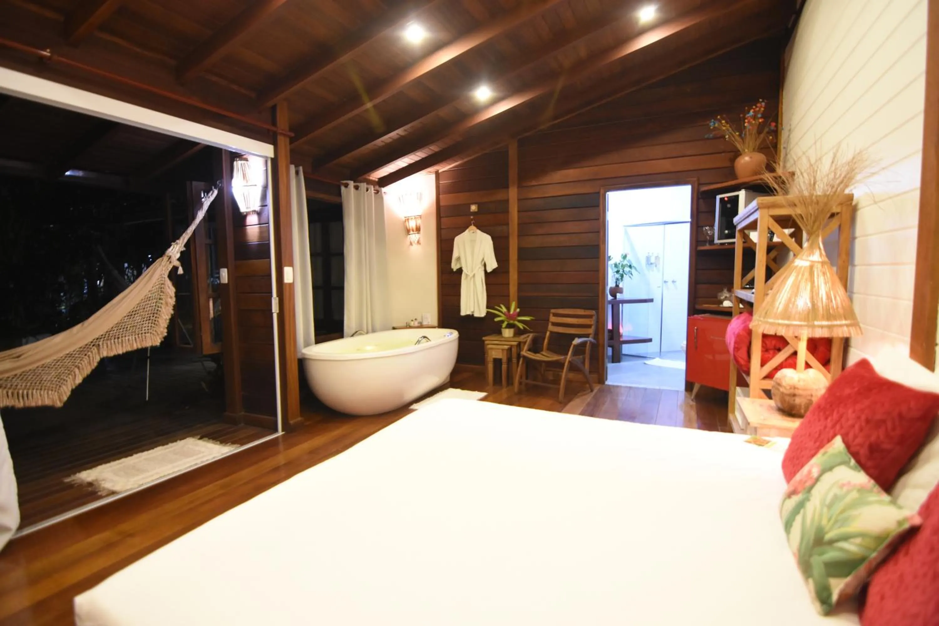 Bed in Pousada Riacho Dos Cambucas