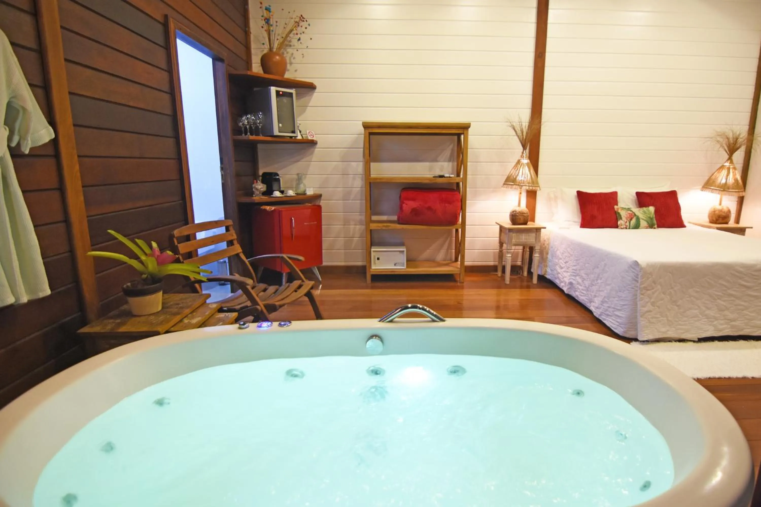 Bed in Pousada Riacho Dos Cambucas