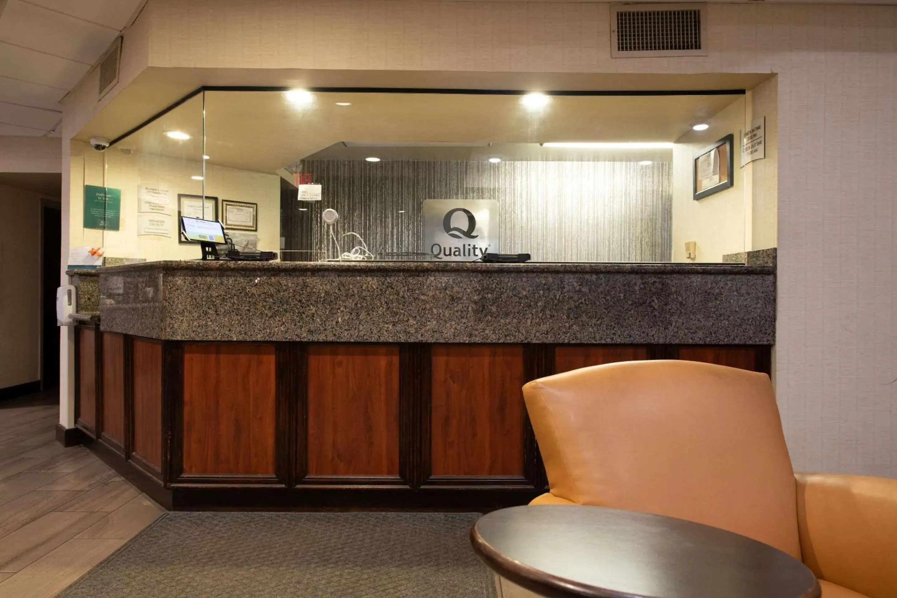 Lobby or reception in Quality Inn Monroe Lobby or reception in Quality Inn Monroe