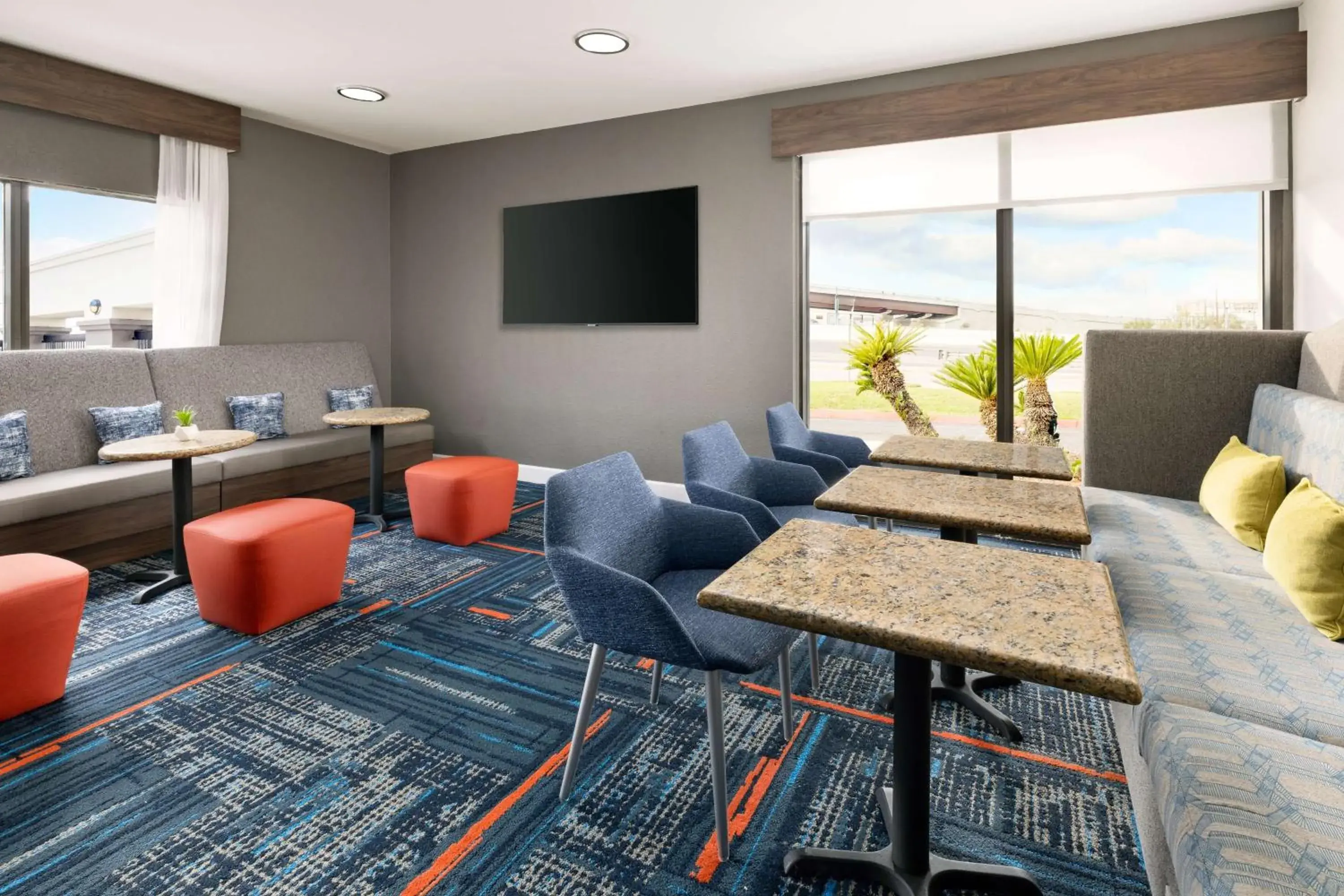 Lobby or reception in Hampton Inn Laredo Lobby or reception in Hampton Inn Laredo