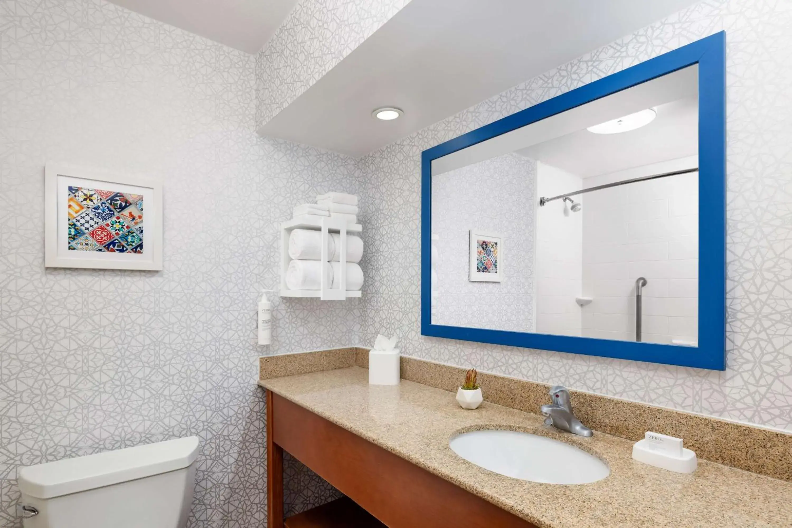 Bathroom in Hampton Inn Laredo Bathroom in Hampton Inn Laredo