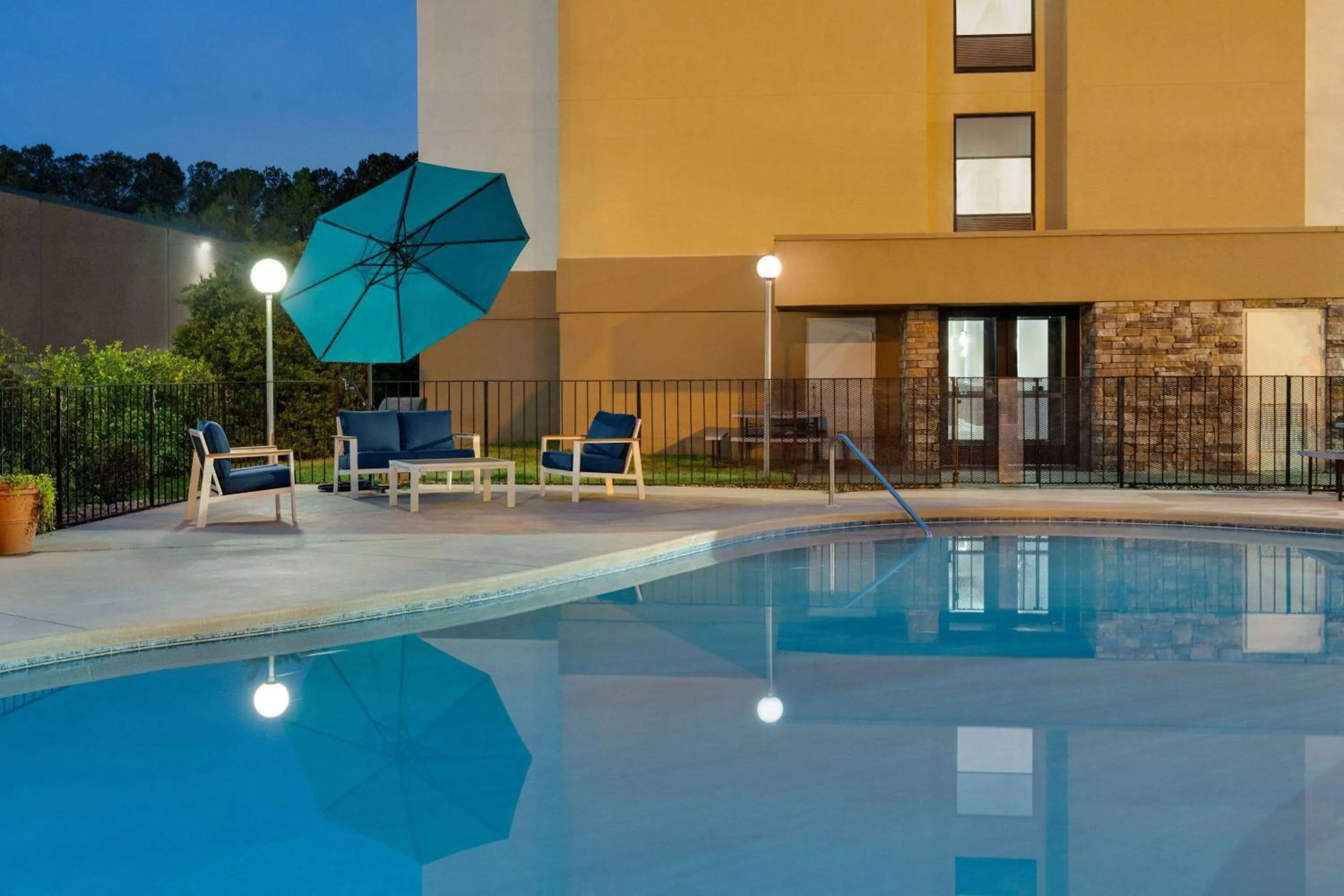 Pool view in Baymont by Wyndham Augusta West