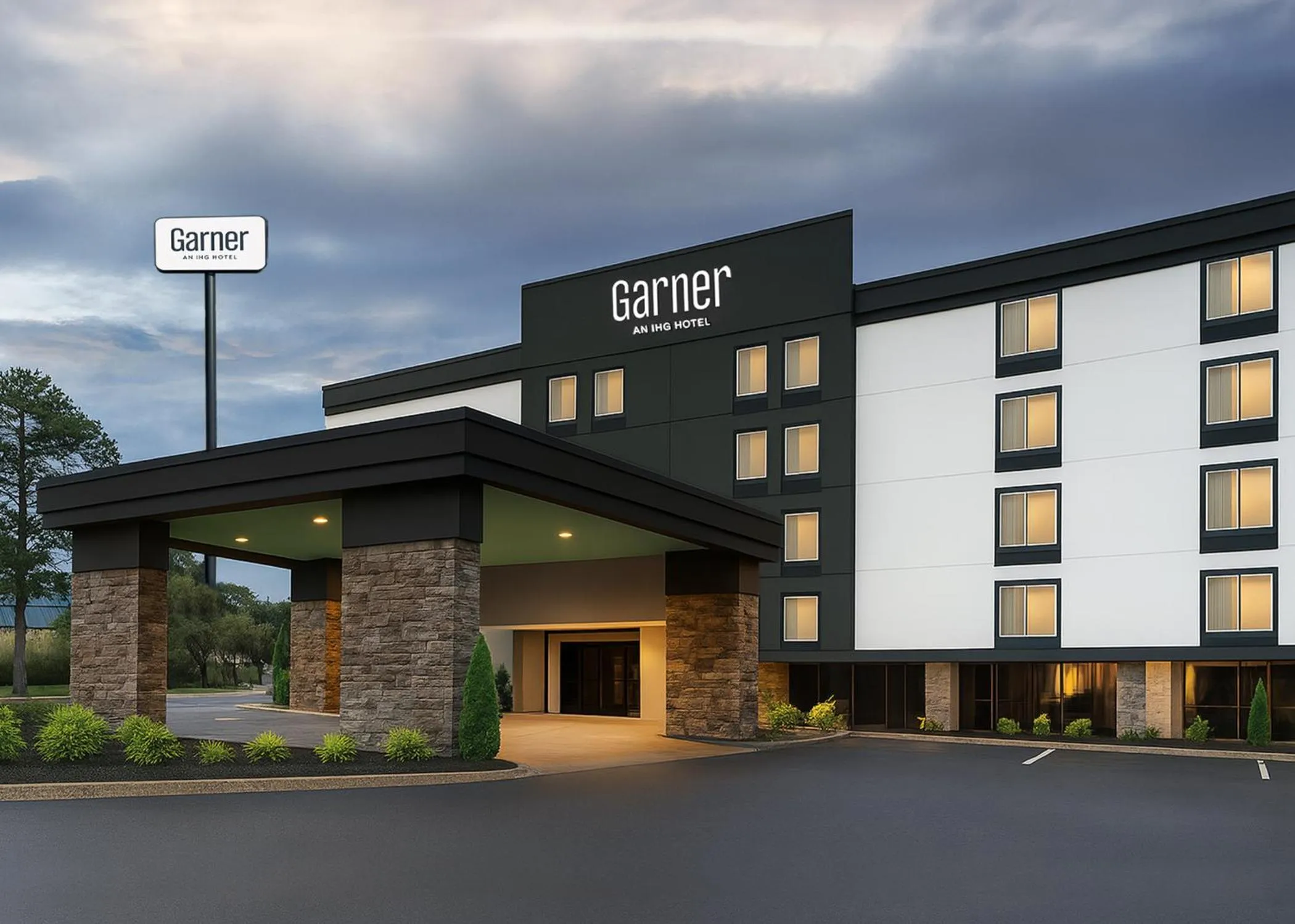 Property building in Garner Hotel Augusta West by IHG