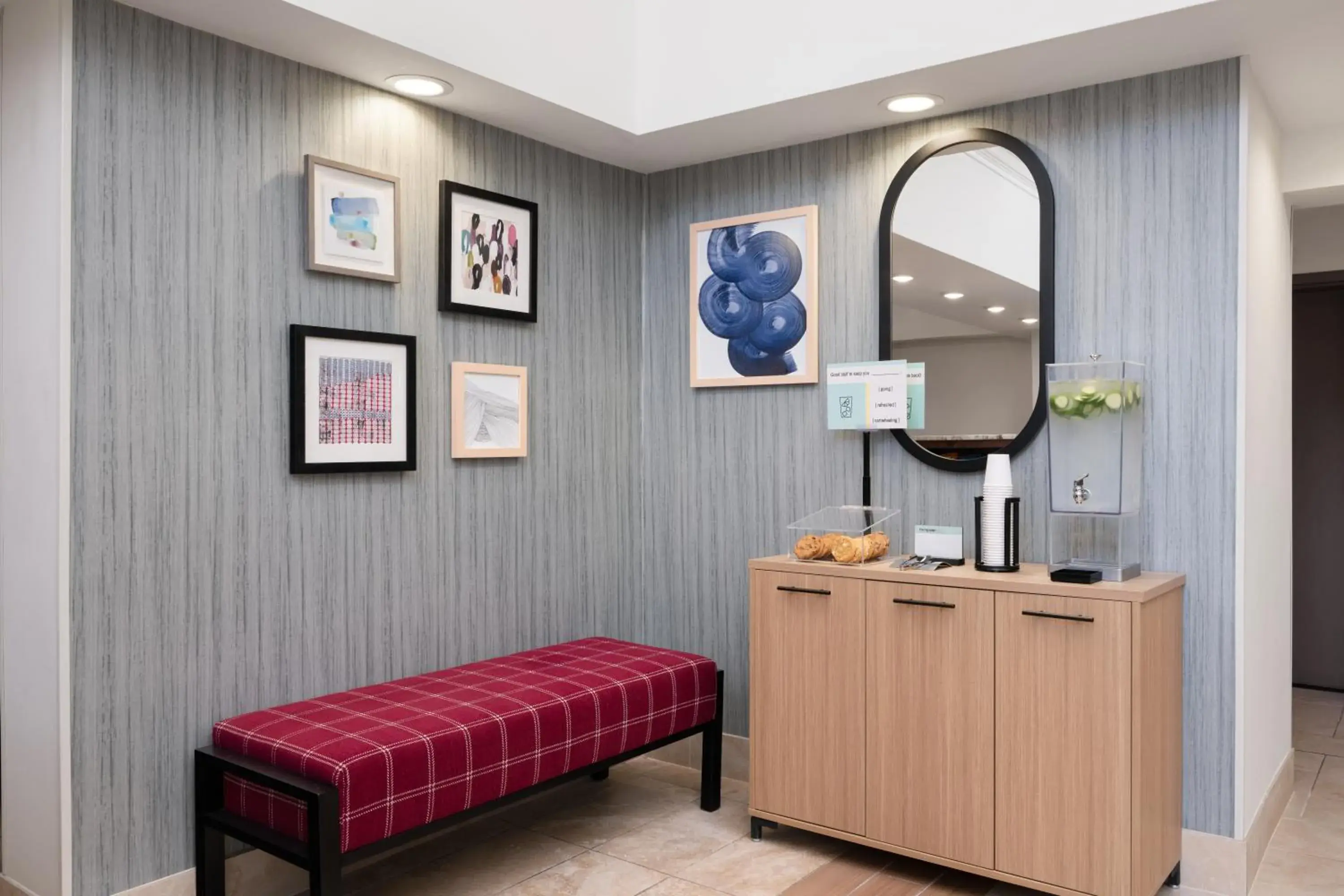 Lobby or reception, Bed in Garner Hotel Augusta West by IHG Lobby or reception, Bed in Garner Hotel Augusta West by IHG