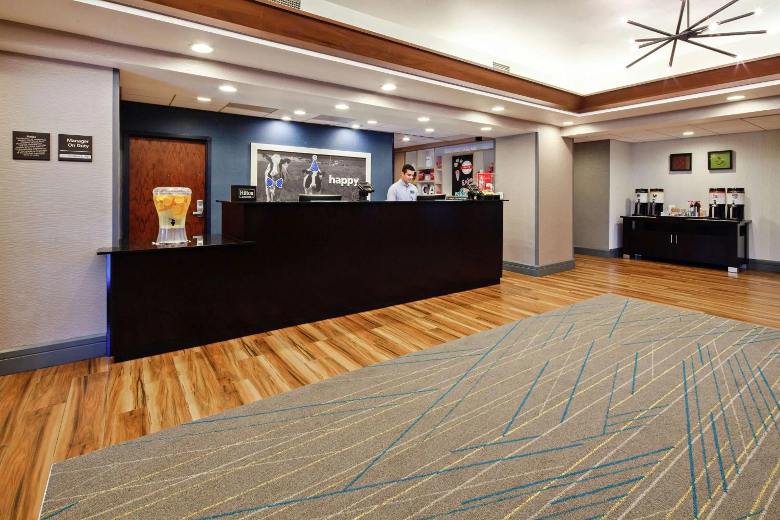 Lobby or reception in Hampton Inn & Suites Chino Hills