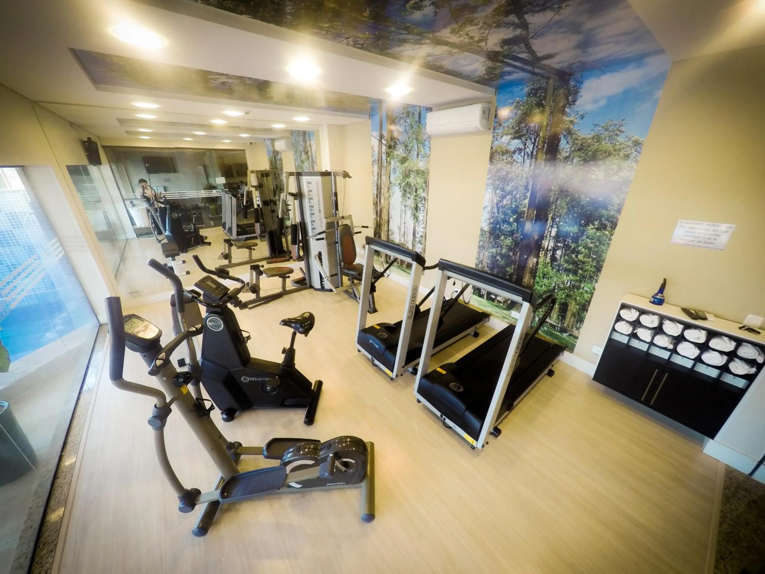 Fitness centre/facilities in Hotel Thomasi Express
