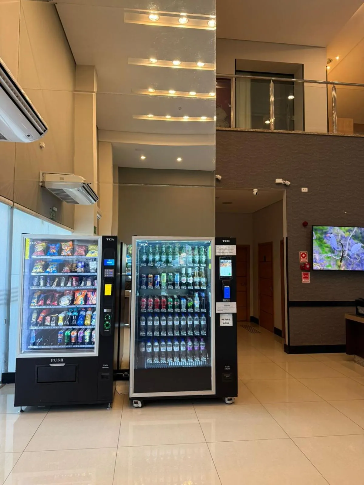 vending machine in Hotel Thomasi Express