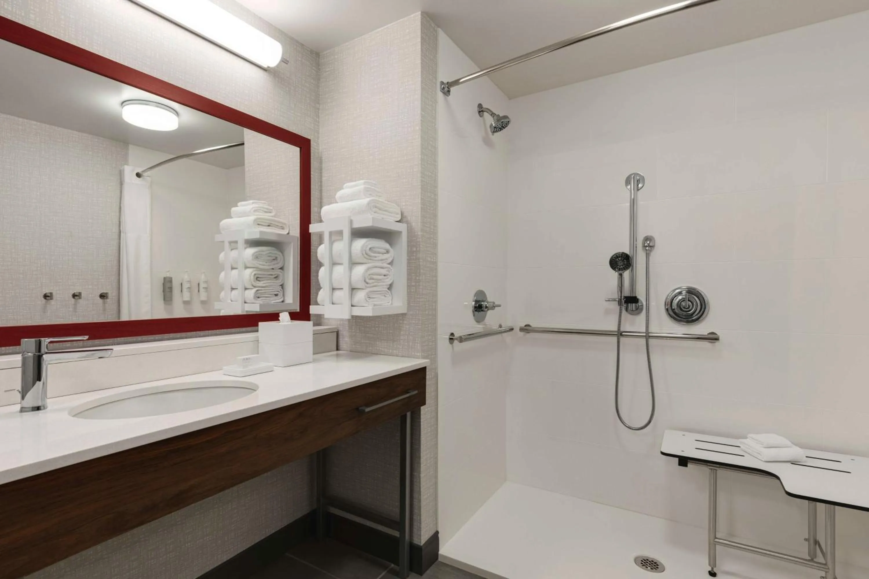 Bathroom in Hampton Inn Starkville