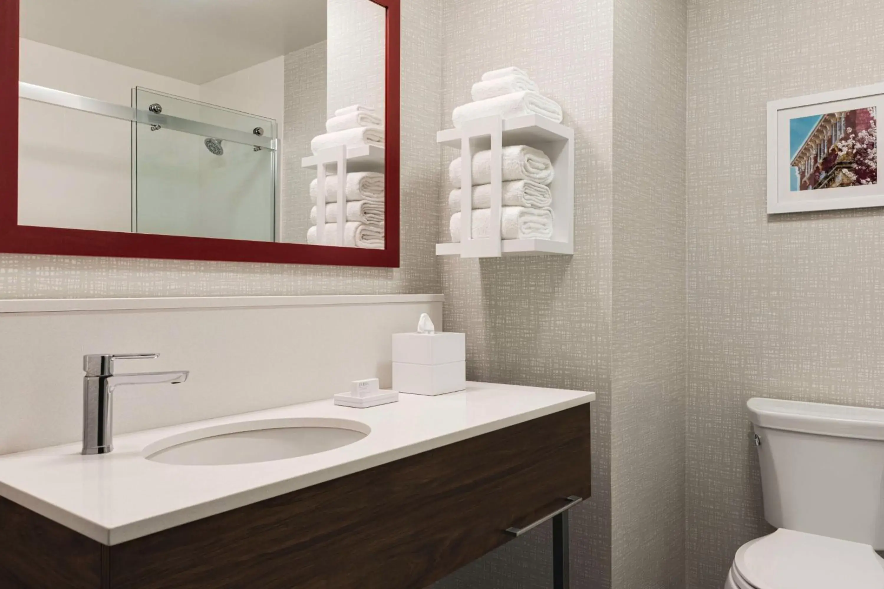 Bathroom in Hampton Inn Starkville Mississippi State University Bathroom in Hampton Inn Starkville Mississippi State University