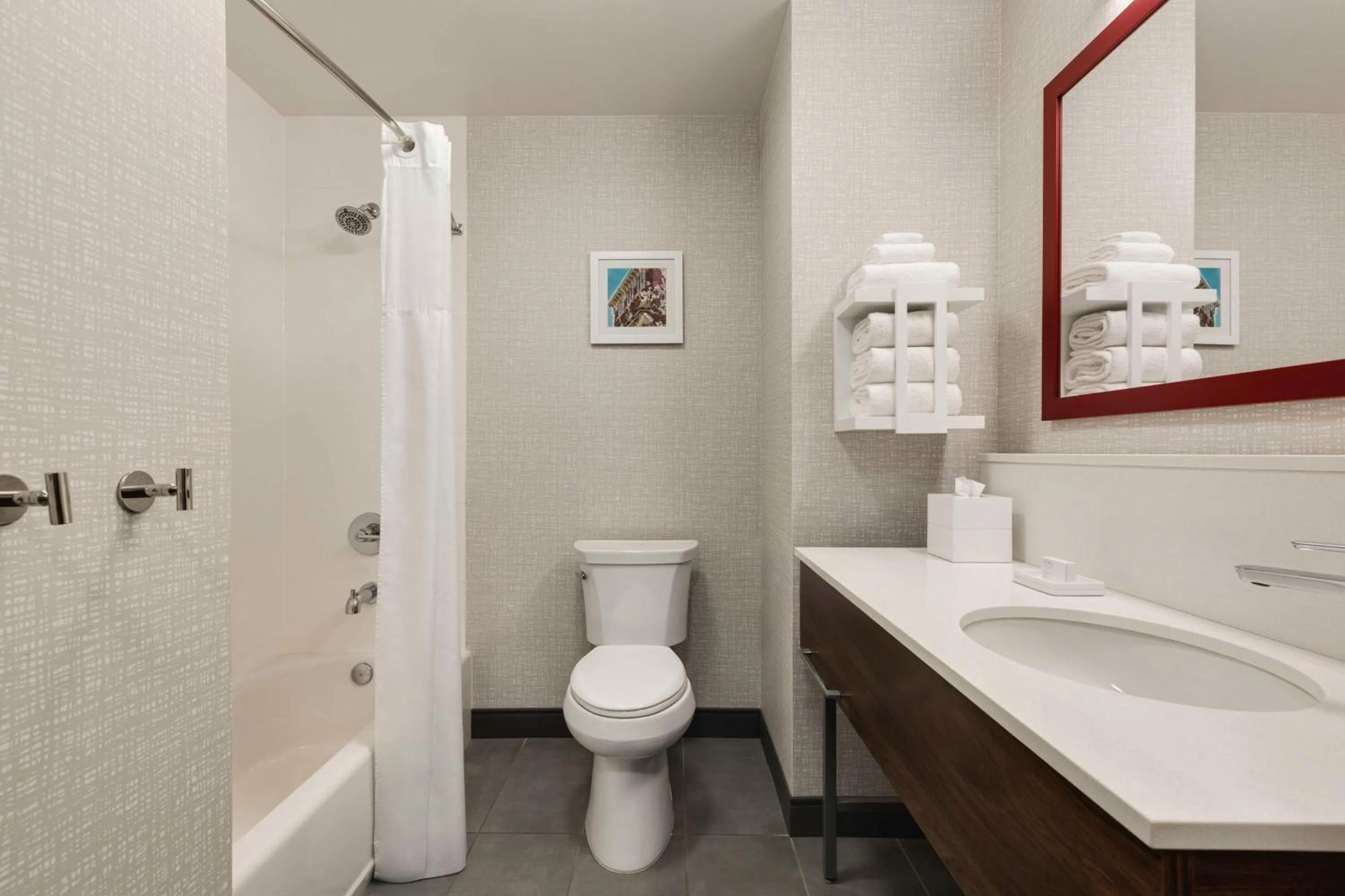 Bathroom in Hampton Inn Starkville