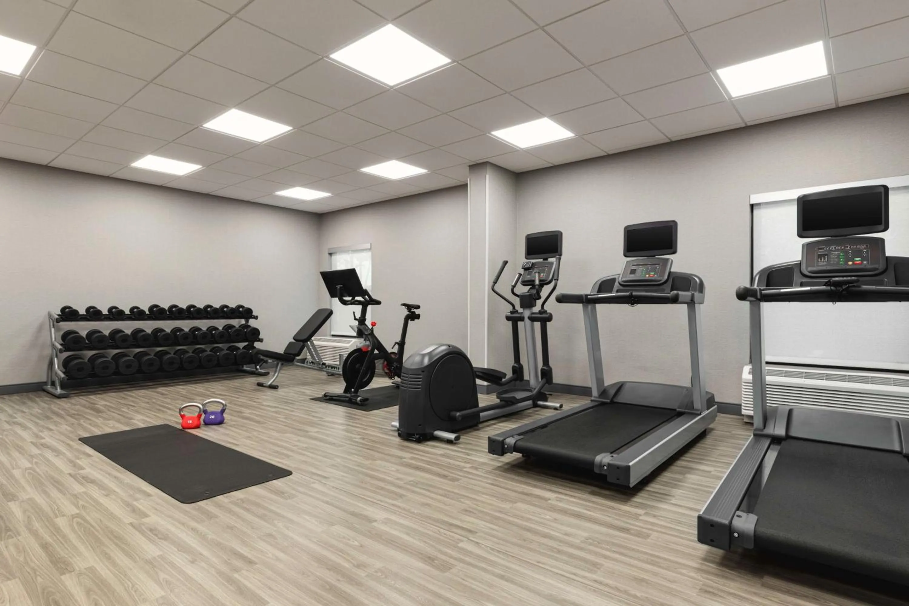 Fitness centre/facilities in Hampton Inn Starkville