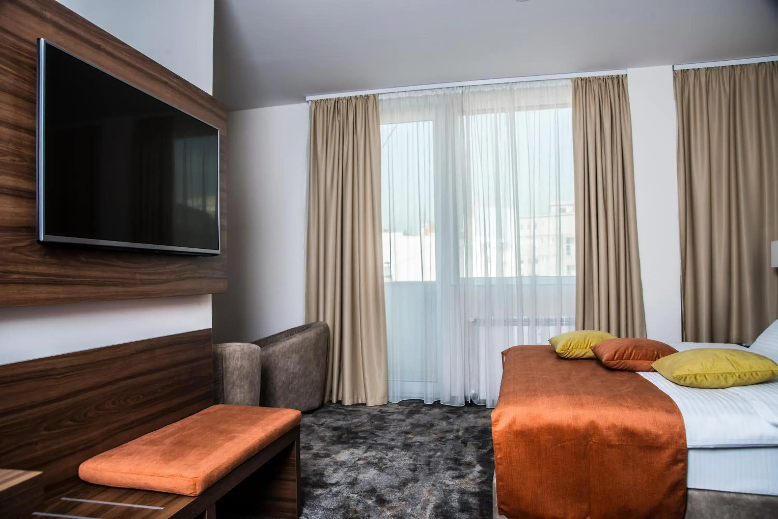 Bed in Hotel Marshal Garni Bed in Hotel Marshal Garni