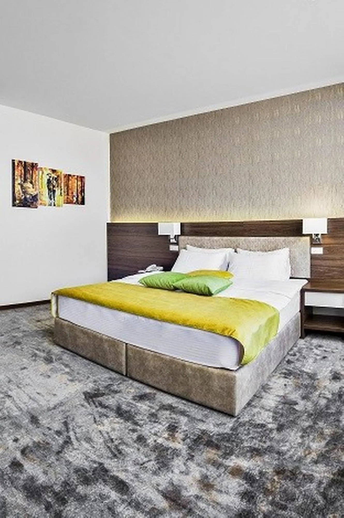 Bed in Hotel Marshal Garni