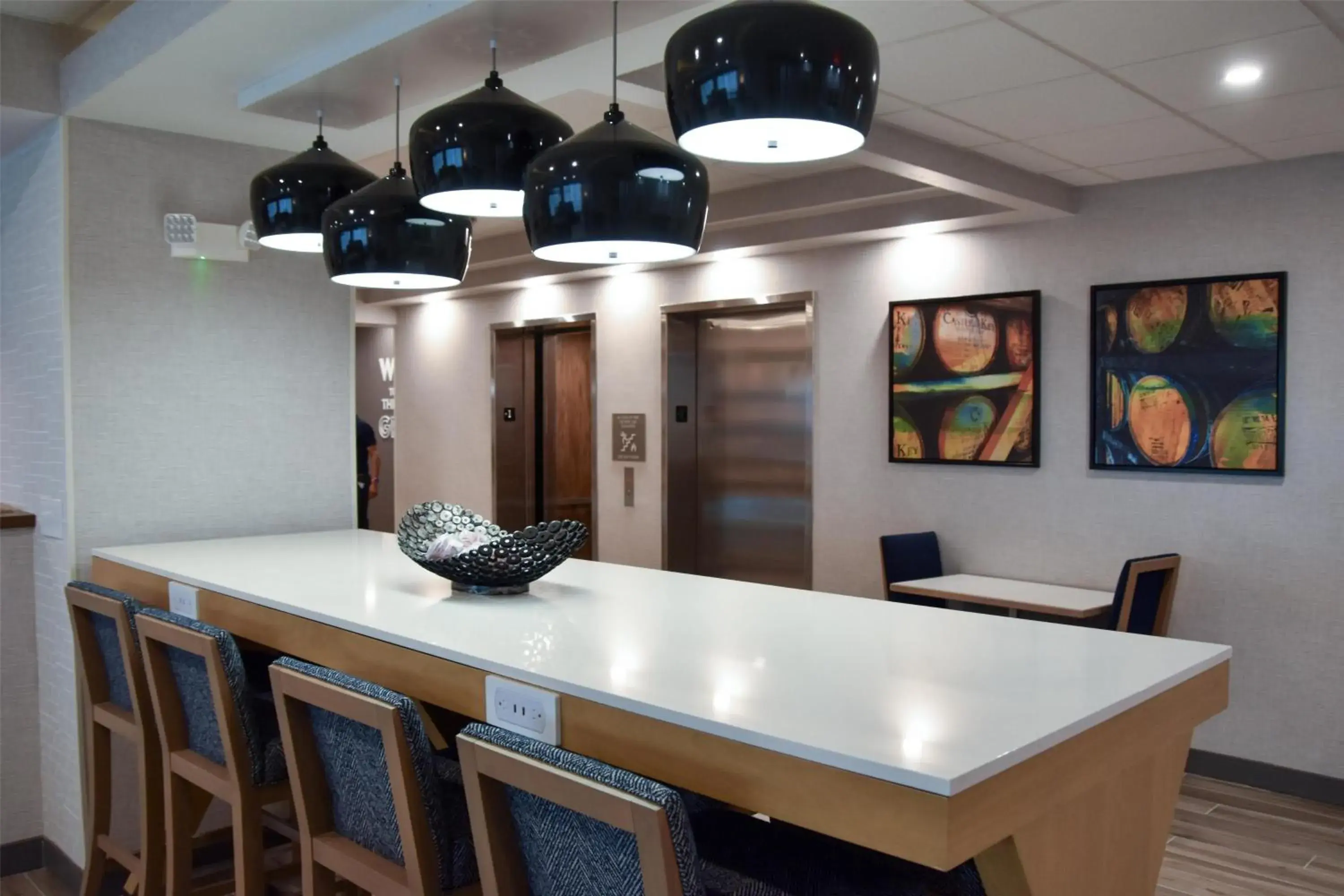 Lobby or reception in Hampton Inn Frankfort Lobby or reception in Hampton Inn Frankfort