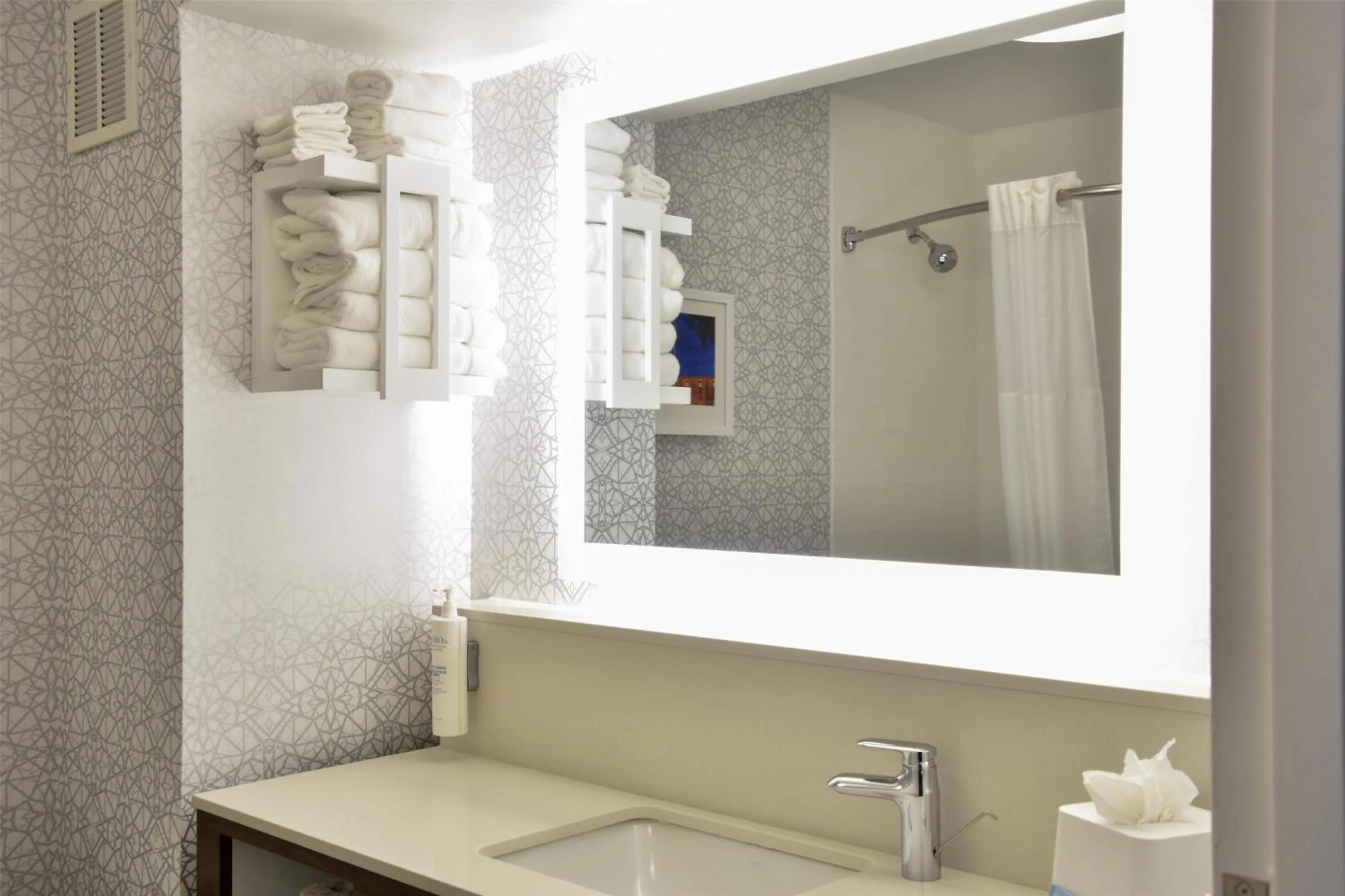 Bathroom in Hampton Inn Frankfort