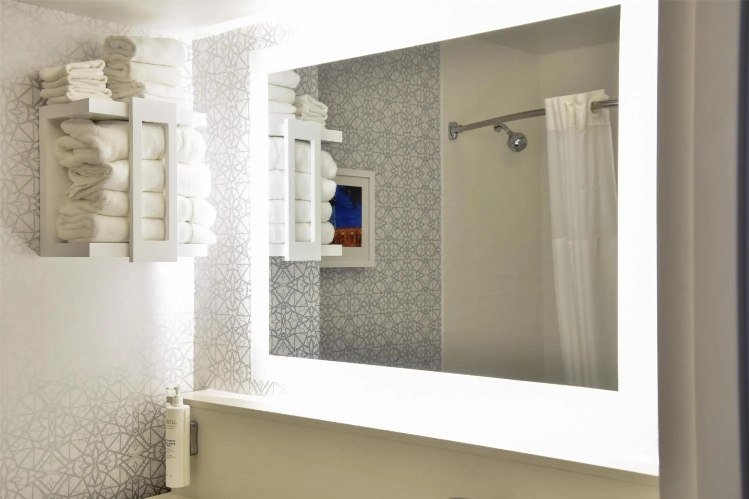 Bathroom in Hampton Inn Frankfort Bathroom in Hampton Inn Frankfort