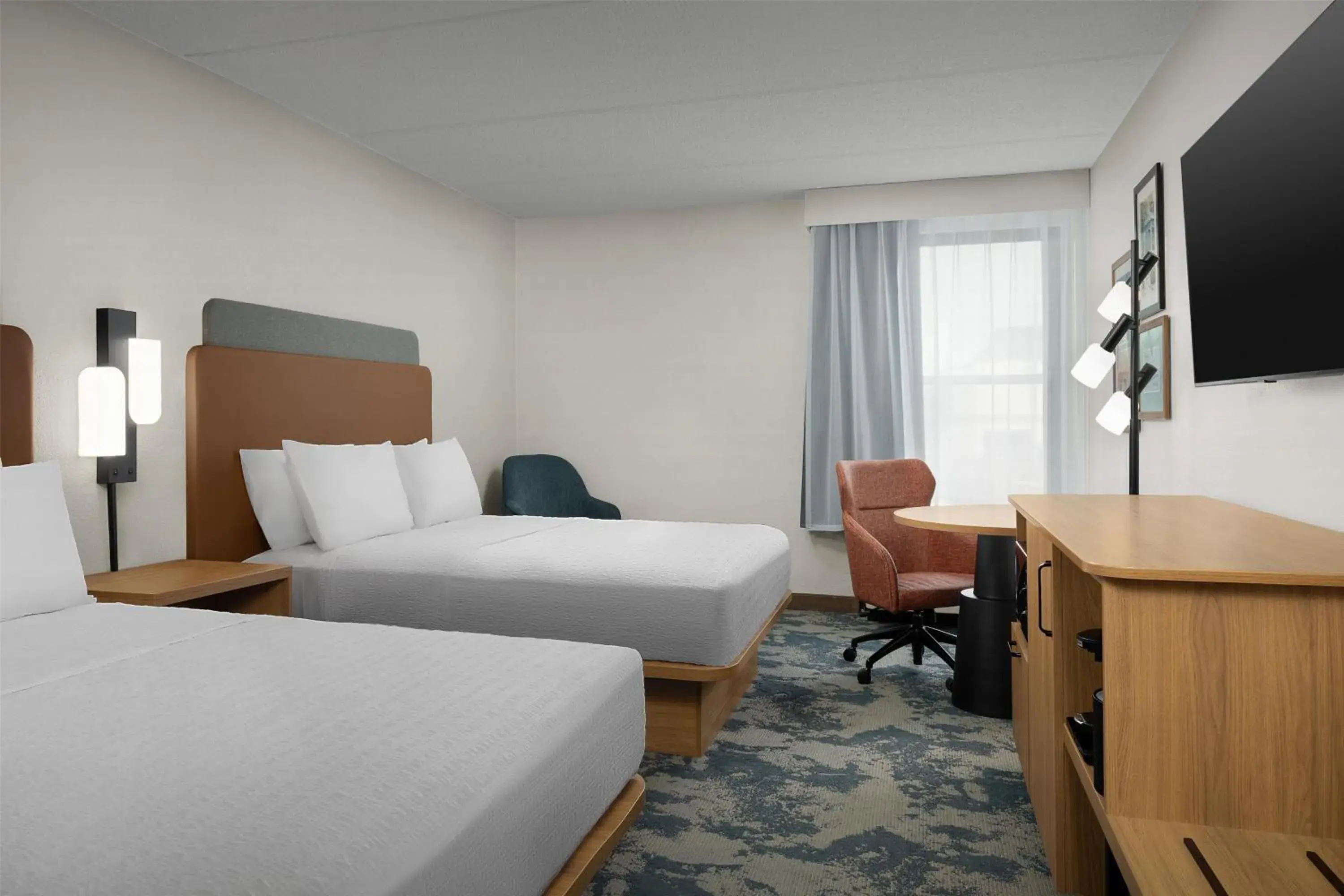 Queen Room with Two Queen Beds - Non-Smoking in Hampton Inn Fayetteville Fort Bragg Queen Room with Two Queen Beds - Non-Smoking in Hampton Inn Fayetteville Fort Bragg