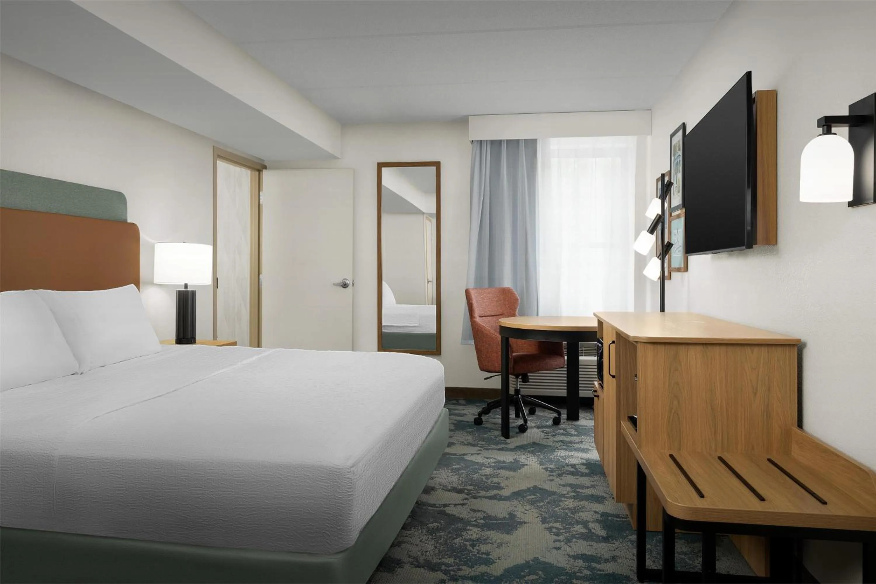 Bed in Hampton Inn Fayetteville Fort Bragg