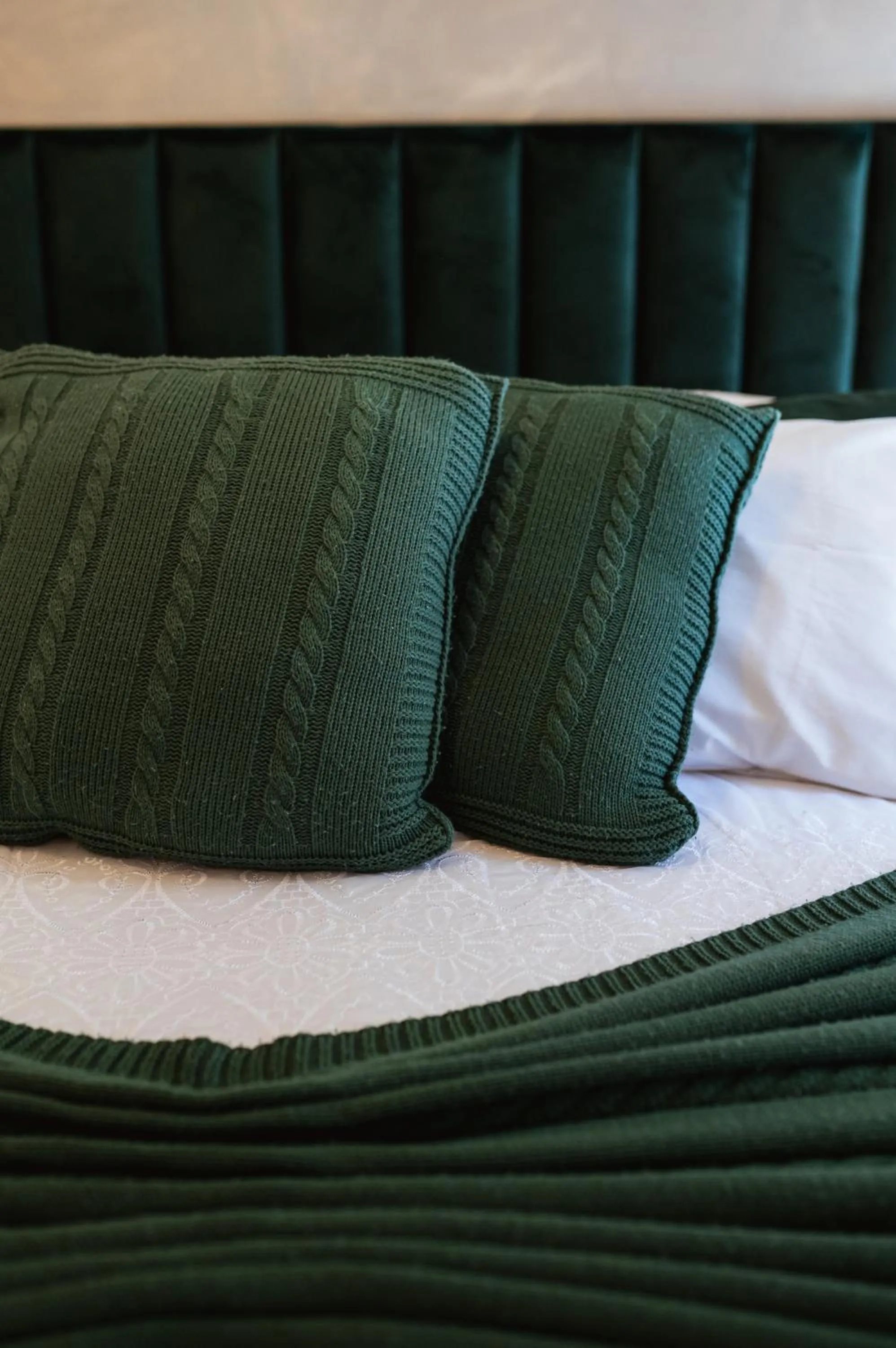 Bed in Pousada dos Anjos