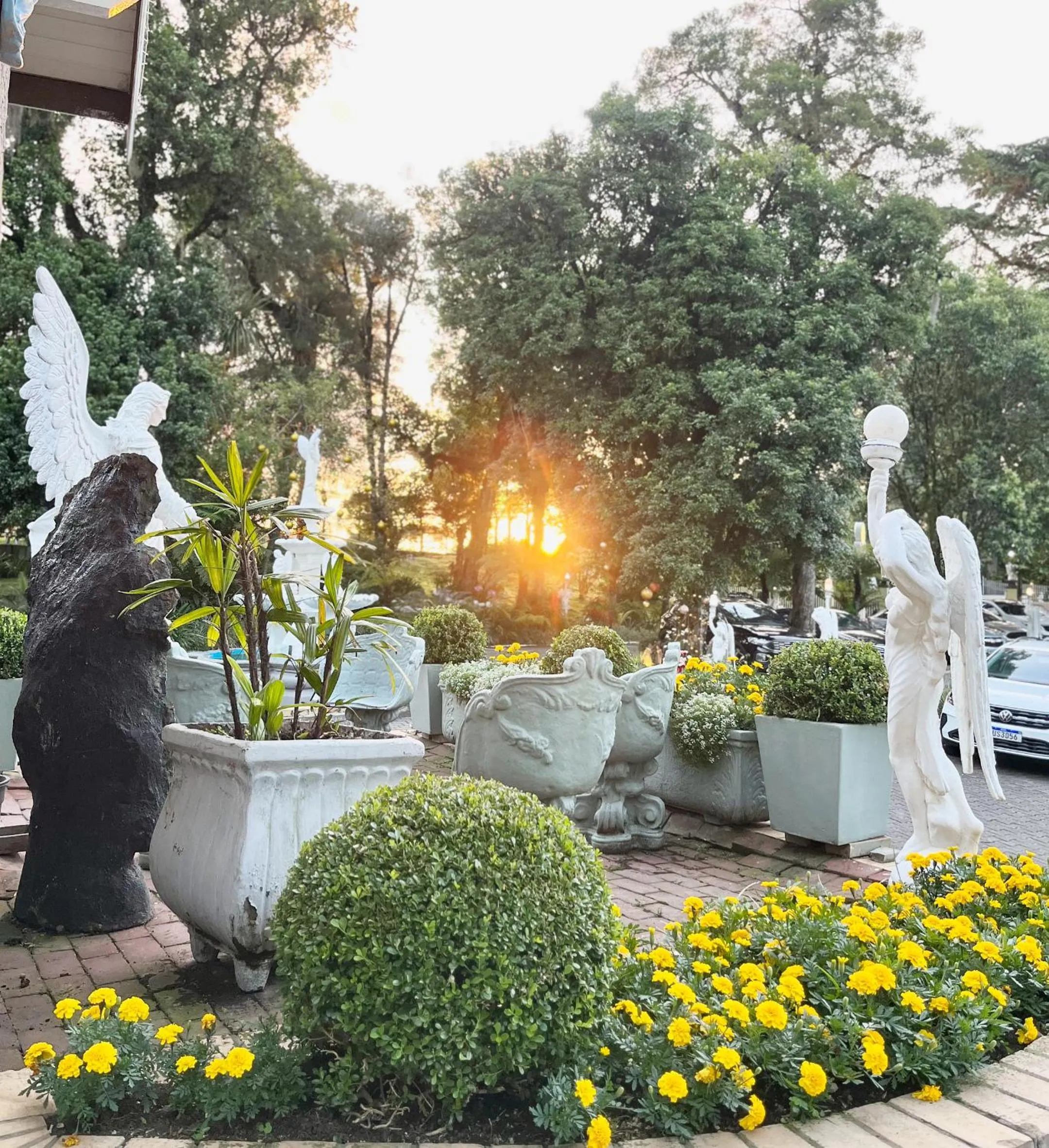 Garden in Pousada dos Anjos