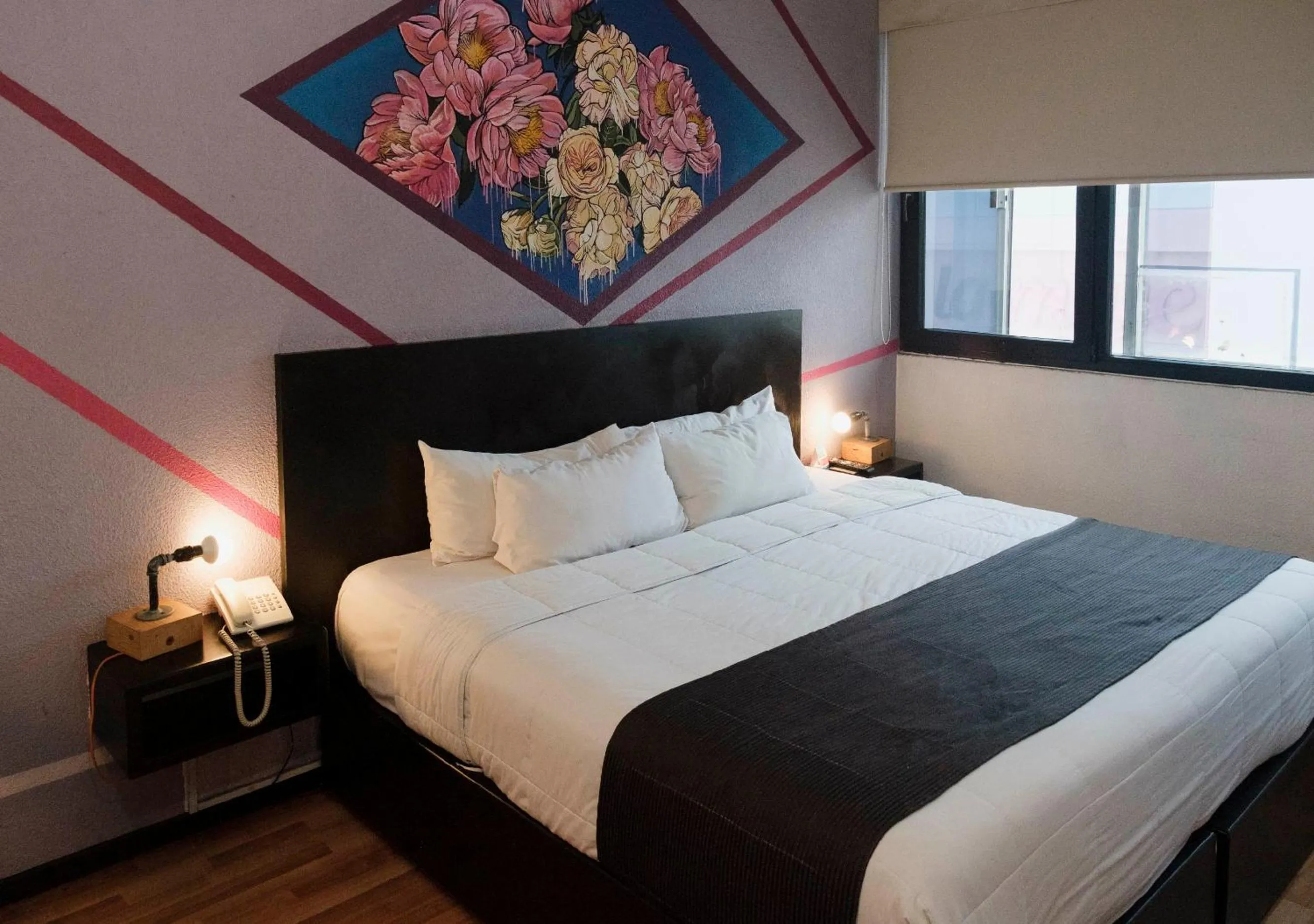 Bed in Hi Hotel Impala Queretaro