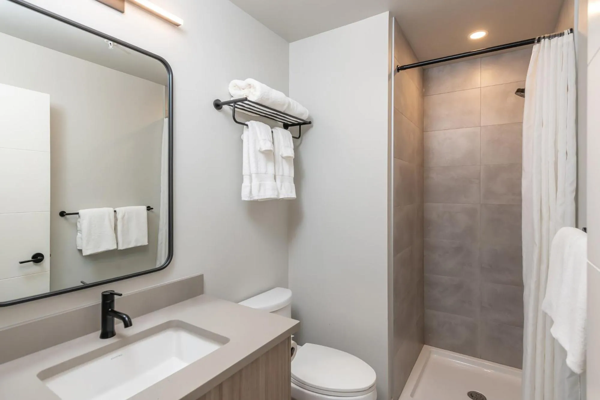 Bathroom in Harrison Beach Hotel