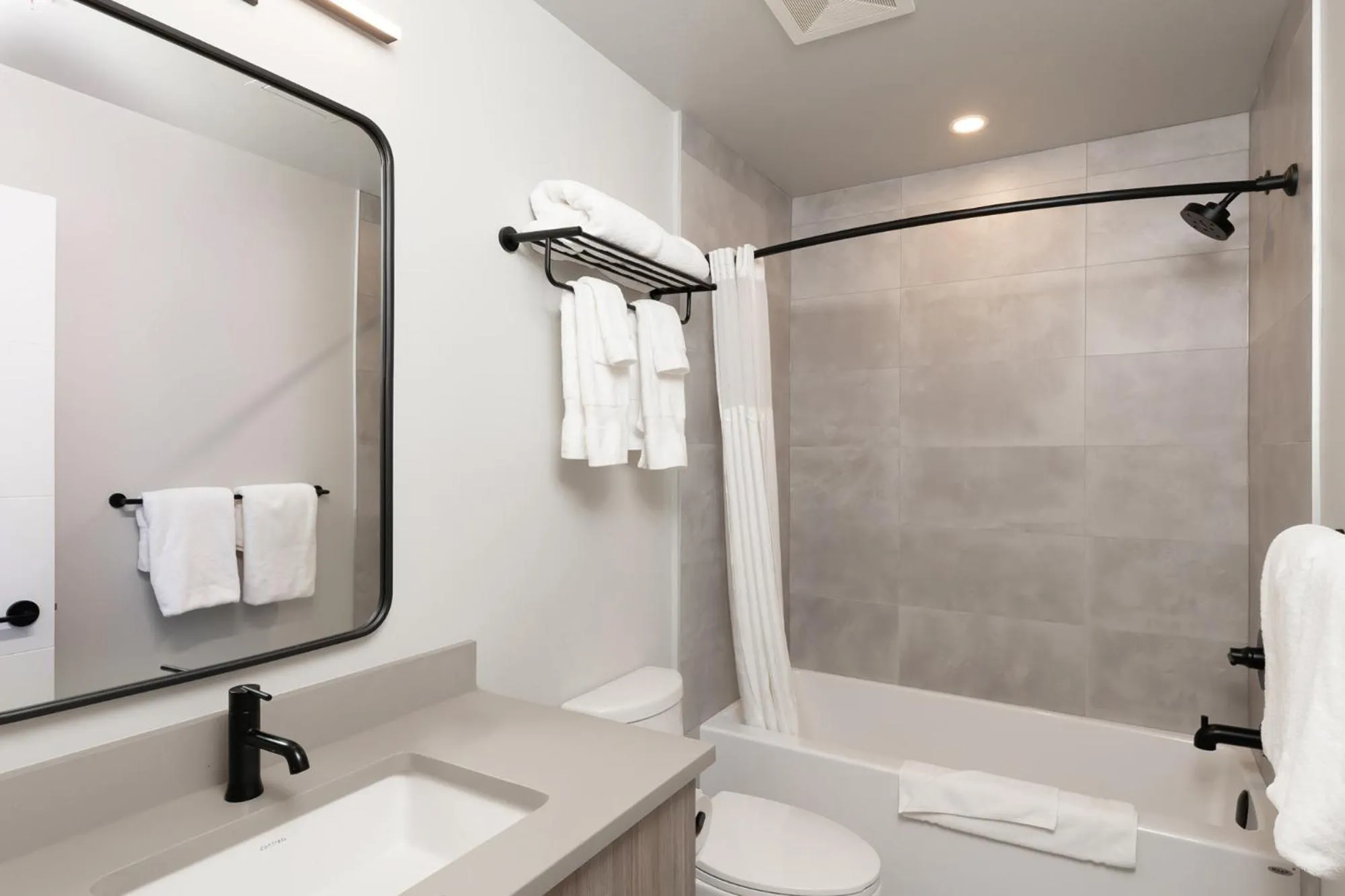 Bathroom in Harrison Beach Hotel