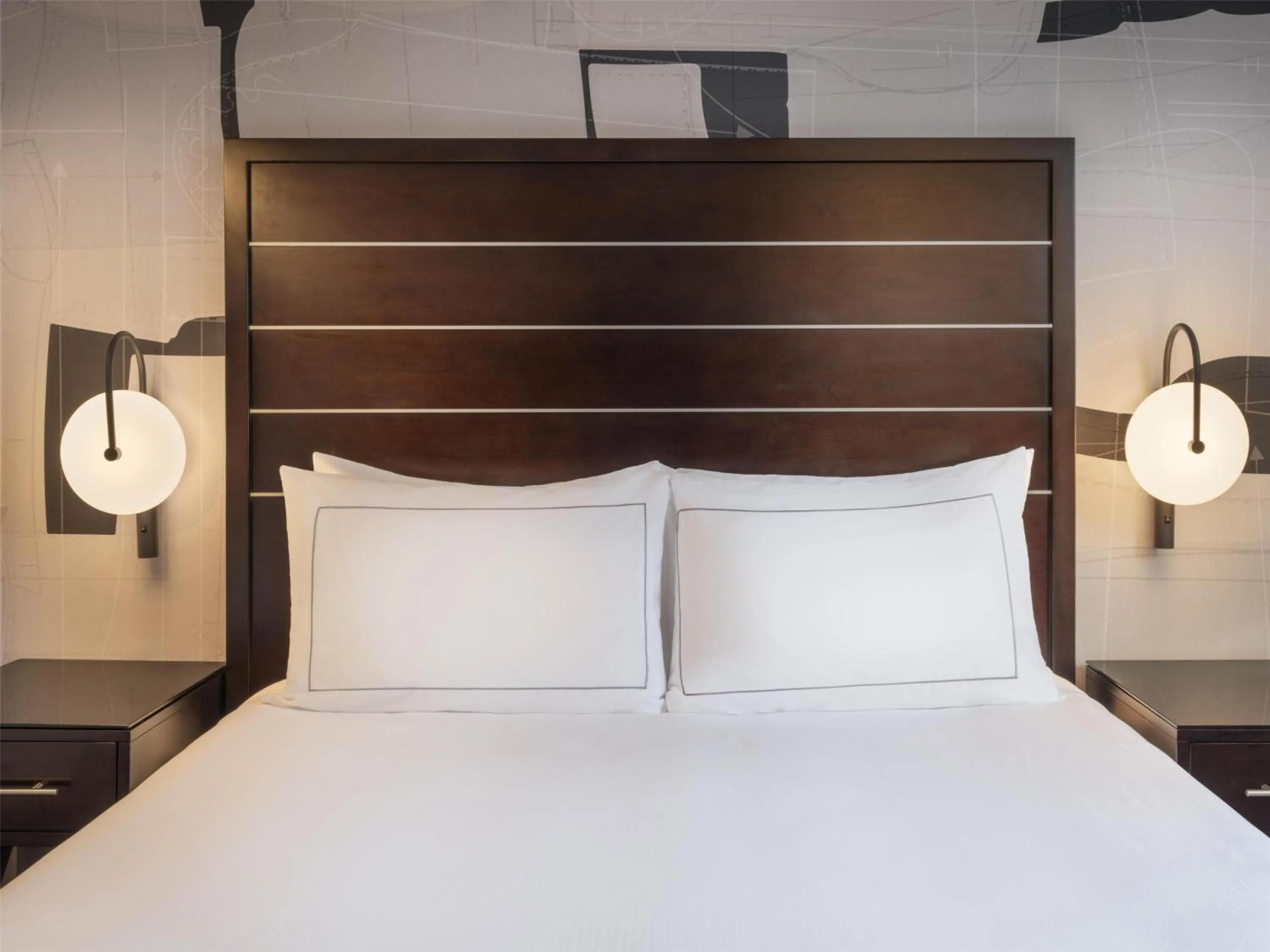 Bed in Hilton New York Fashion District