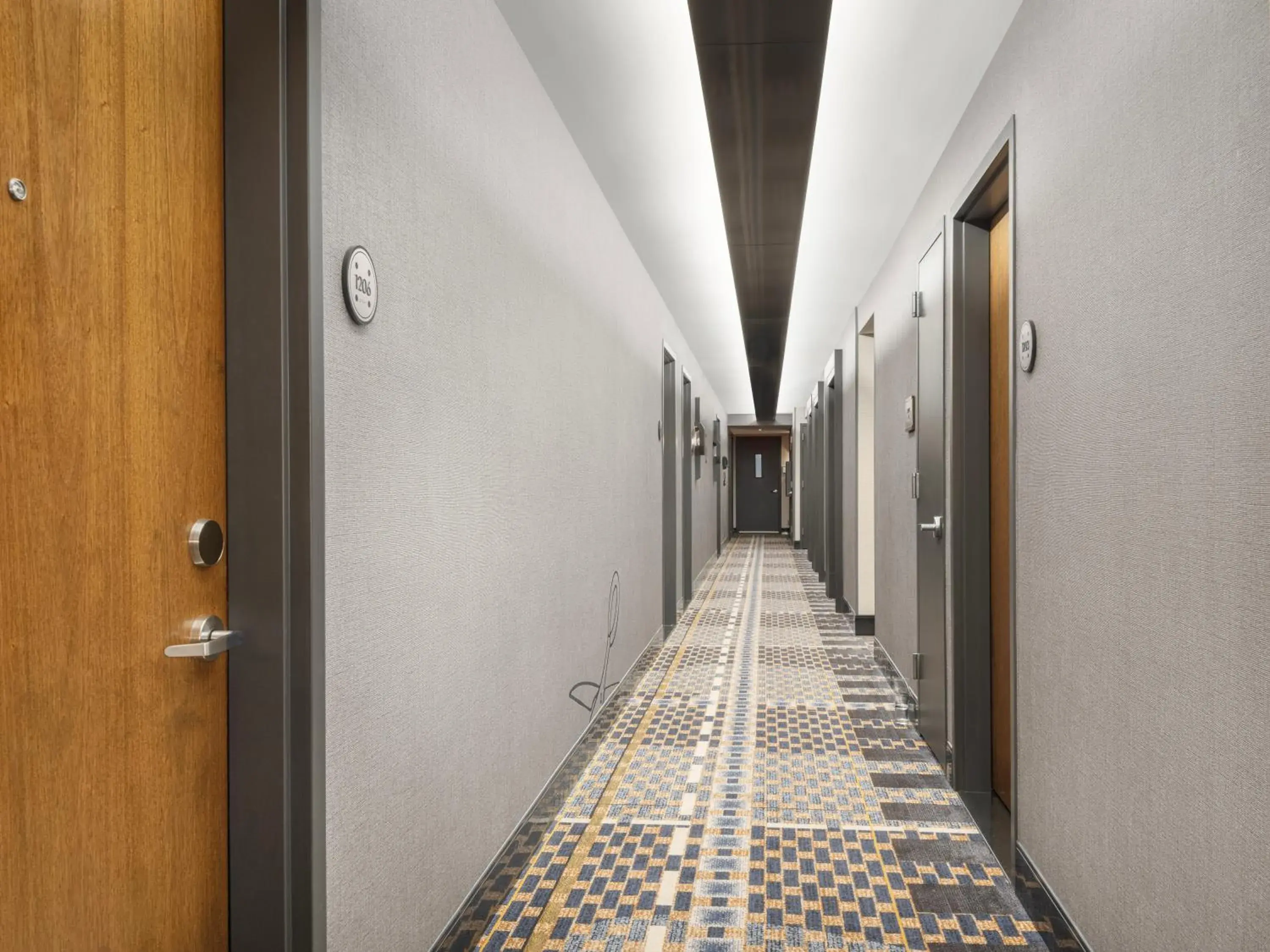 Property building in Hilton New York Fashion District Property building in Hilton New York Fashion District