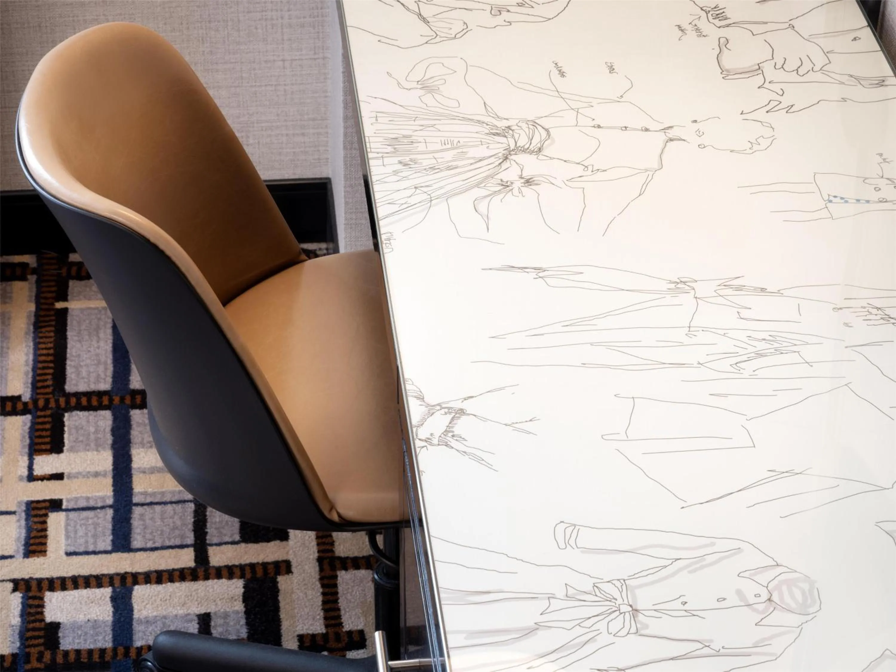 Bedroom in Hilton New York Fashion District