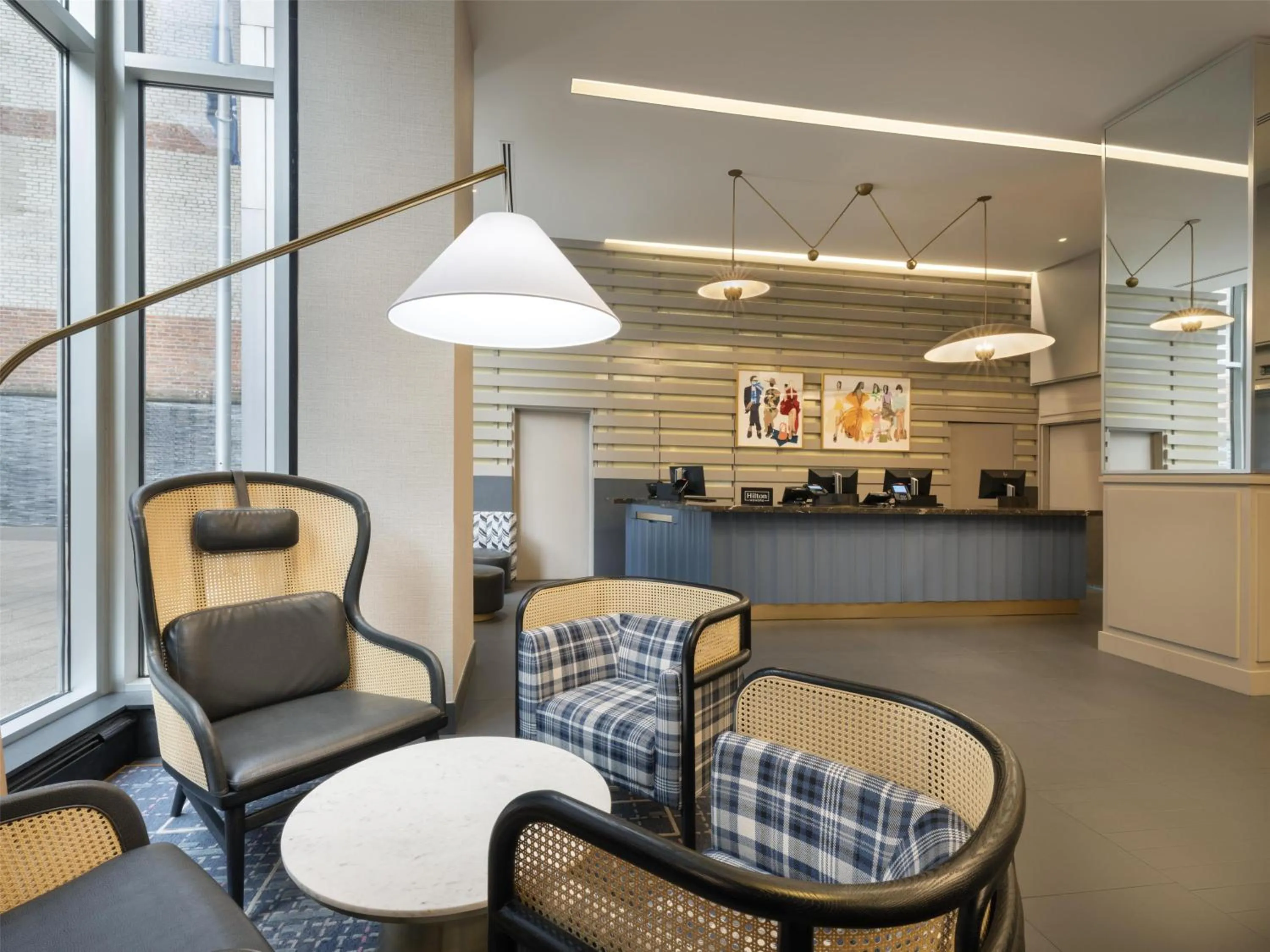 Lobby or reception in Hilton New York Fashion District