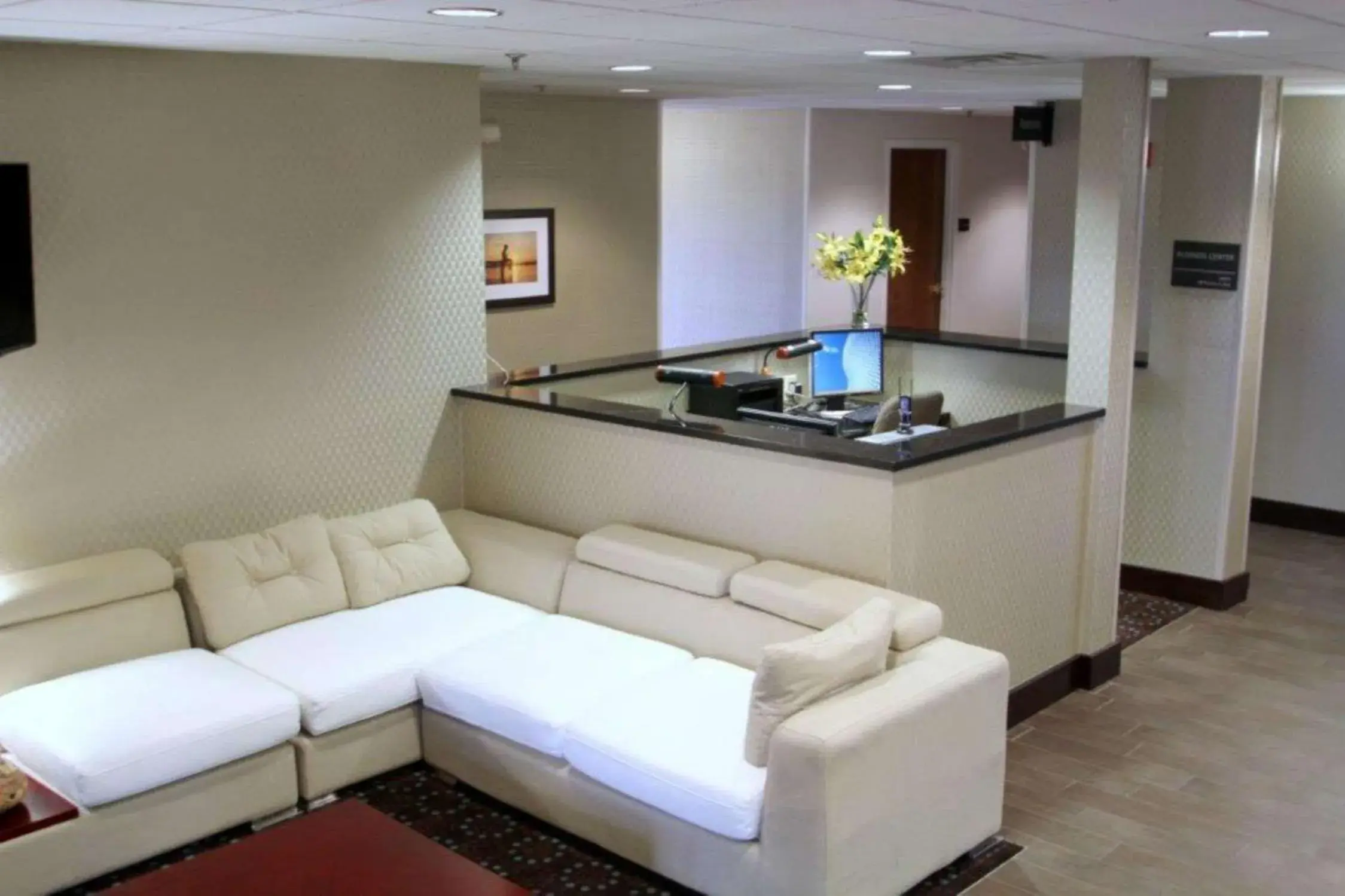 Lobby or reception in Hampton Inn Williamston Lobby or reception in Hampton Inn Williamston